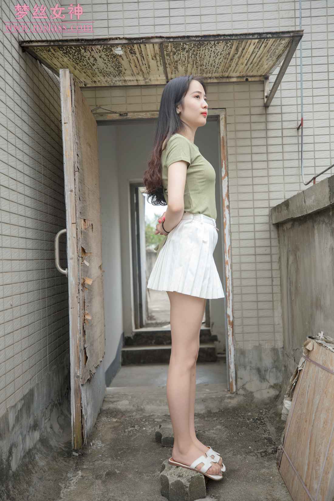 图片[64]-[MSLASS梦丝女神] 2019.06.20 柳儿 侧颜太美的小姐姐 在线浏览 – 速更版-美库