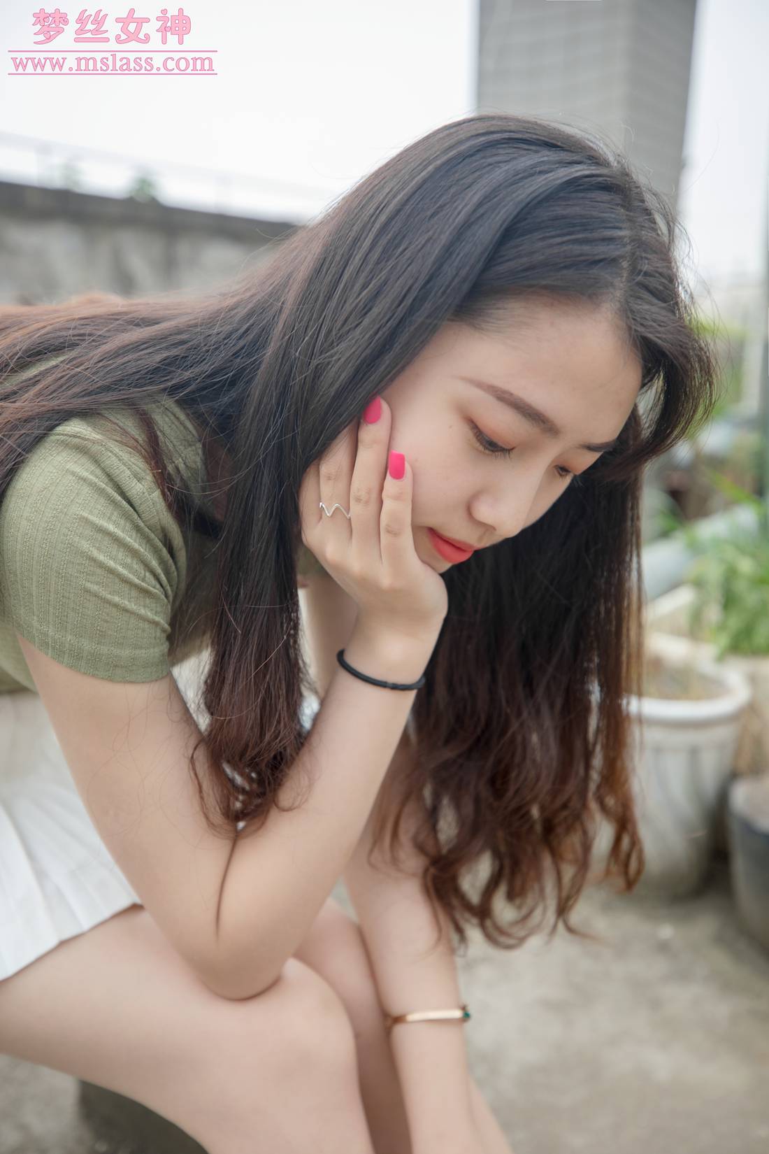 图片[69]-[MSLASS梦丝女神] 2019.06.20 柳儿 侧颜太美的小姐姐 在线浏览 – 速更版-美库