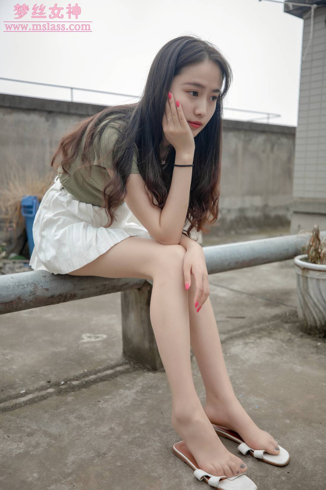 图片[56]-[MSLASS梦丝女神] 2019.06.20 柳儿 侧颜太美的小姐姐 在线浏览 – 速更版-美库