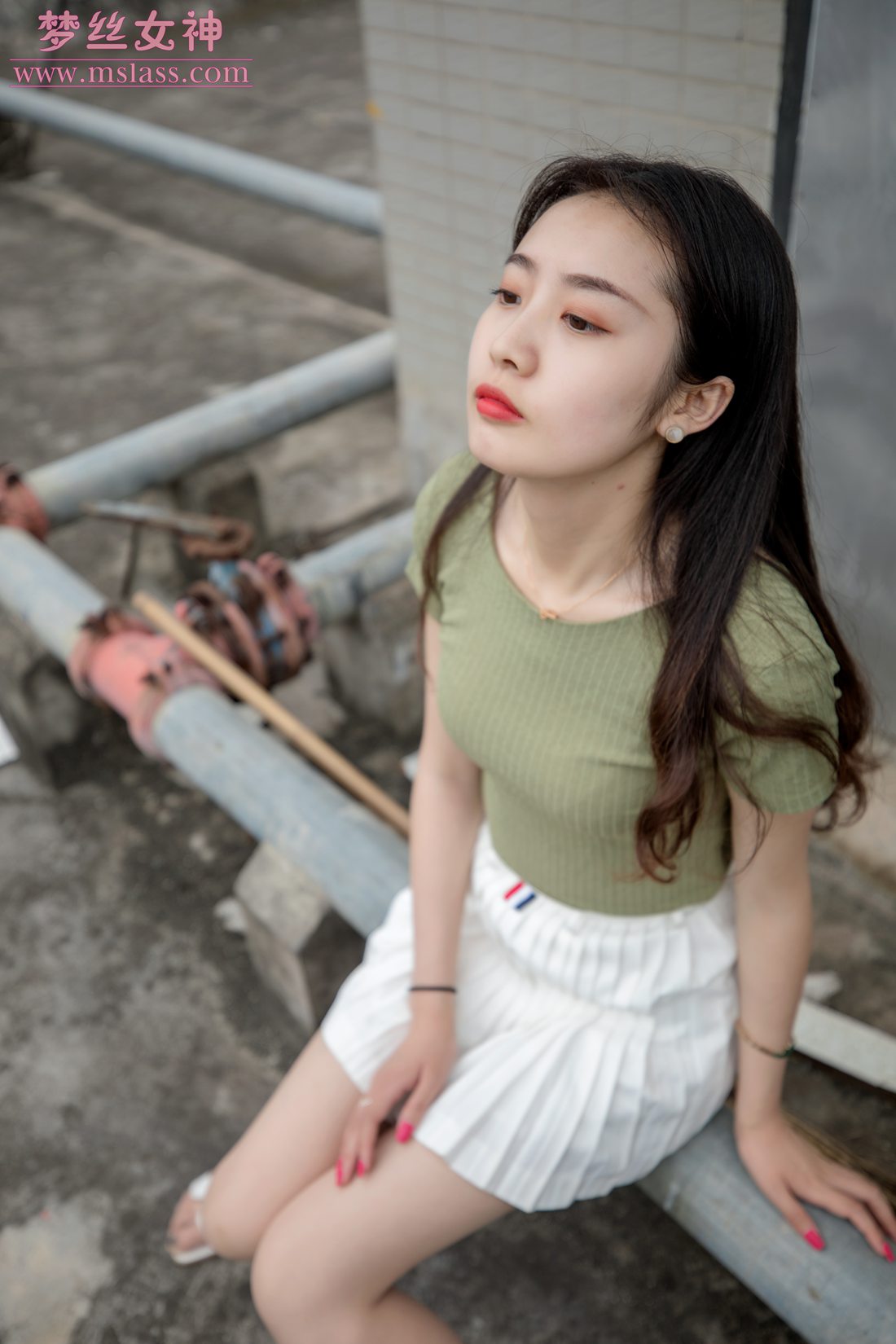 图片[44]-[MSLASS梦丝女神] 2019.06.20 柳儿 侧颜太美的小姐姐 在线浏览 – 速更版-美库