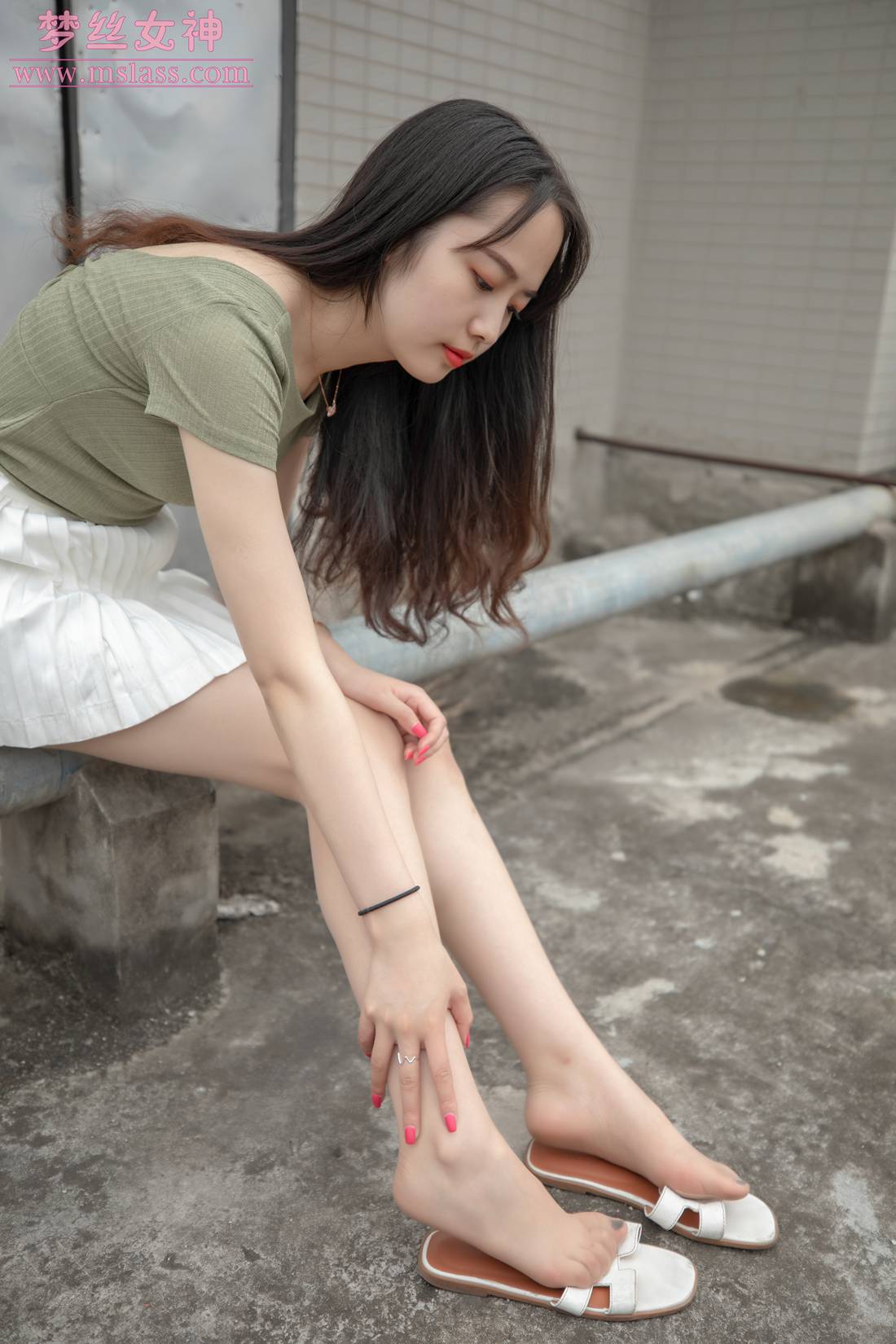 图片[55]-[MSLASS梦丝女神] 2019.06.20 柳儿 侧颜太美的小姐姐 在线浏览 – 速更版-美库