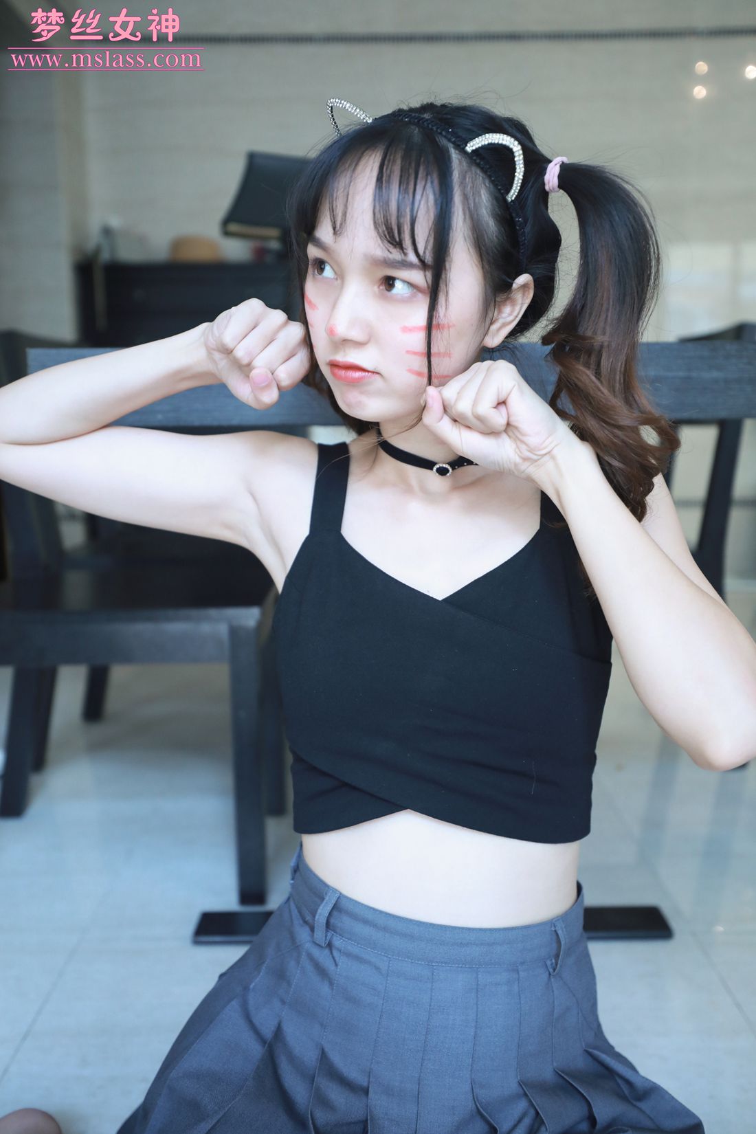 图片[25]-[MSLASS梦丝女神] 2019.07.08 玥玥 家居小淑女 在线浏览 – 速更版-美库