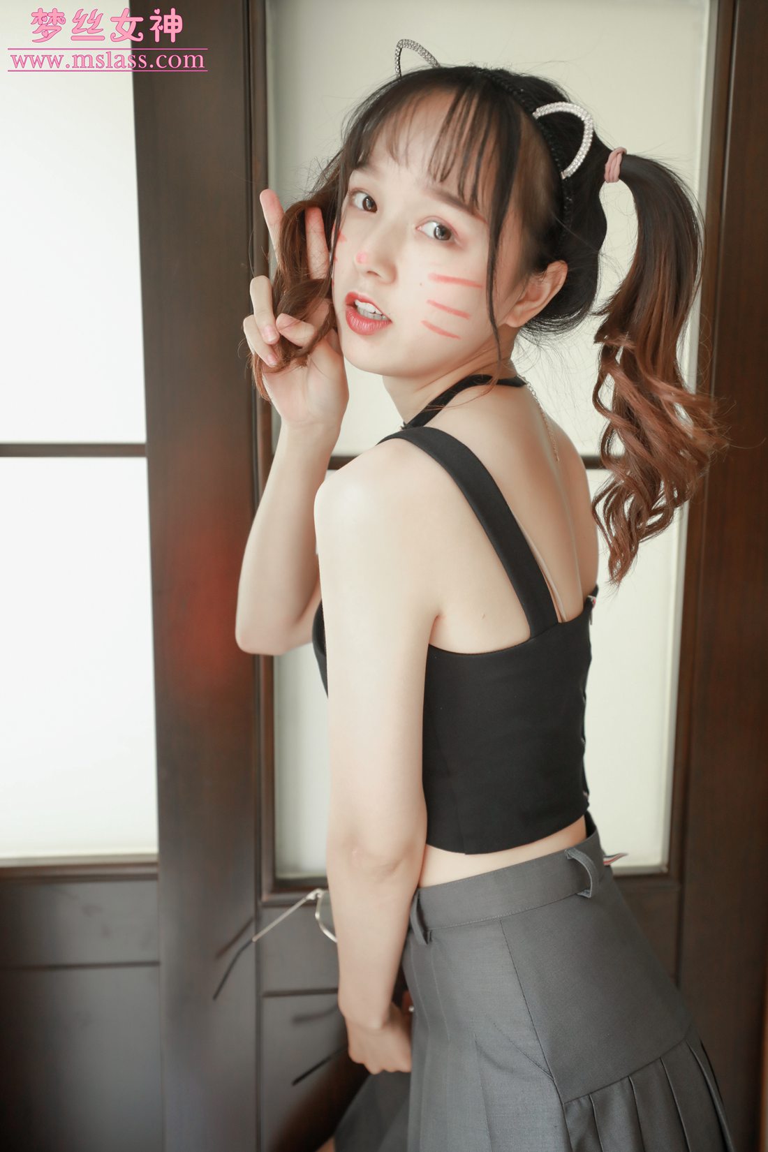 图片[7]-[MSLASS梦丝女神] 2019.07.08 玥玥 家居小淑女 在线浏览 – 速更版-美库