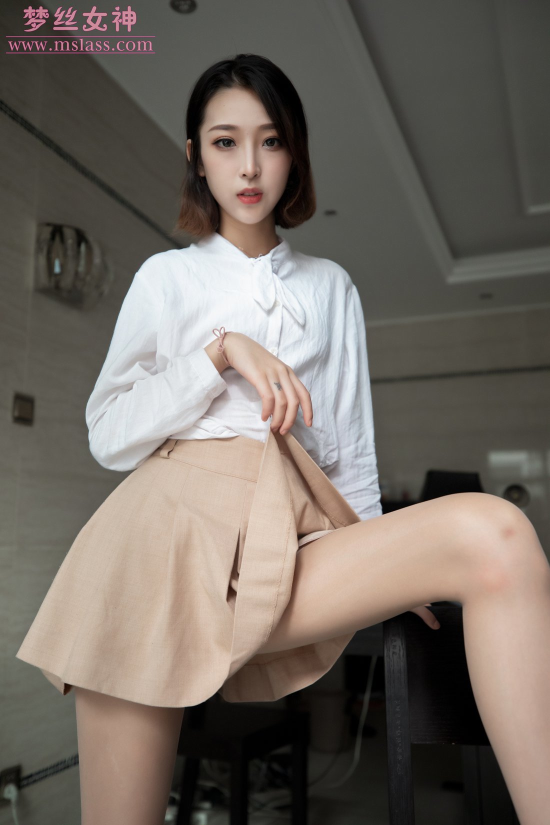 图片[20]-[MSLASS梦丝女神] 2019.08.08 美女主播乔儿（肉色丝袜搭配） 在线浏览 – 速更版-美库