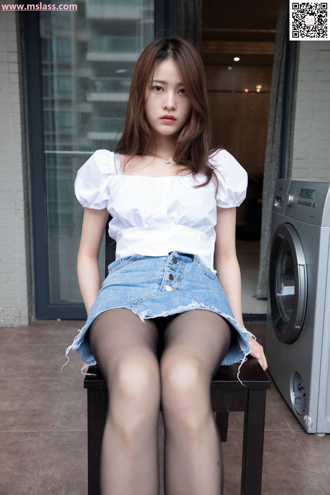 图片[18]-[MSLASS梦丝女神] 2019.08.28 魏婷婷 家里的黑袜 在线浏览 – 速更版-美库