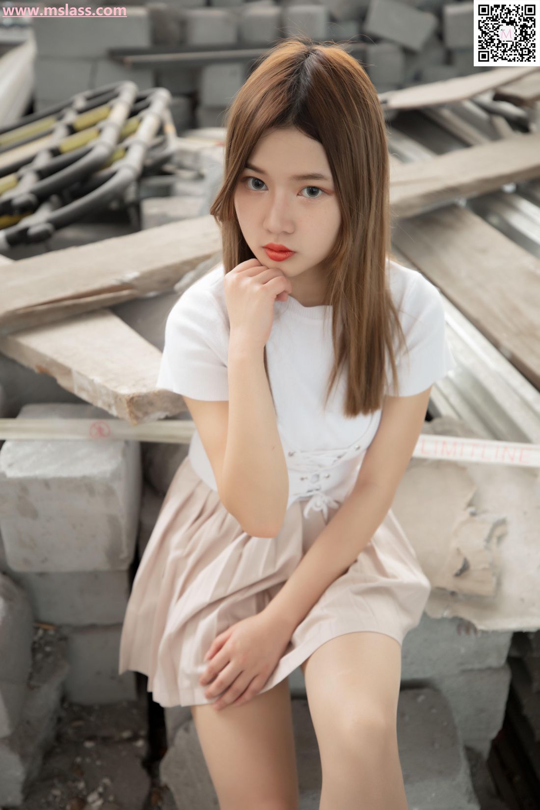 图片[19]-[MSLASS梦丝女神] 2019.08.29 小除夕 废墟的小白鞋 在线浏览 – 速更版-美库