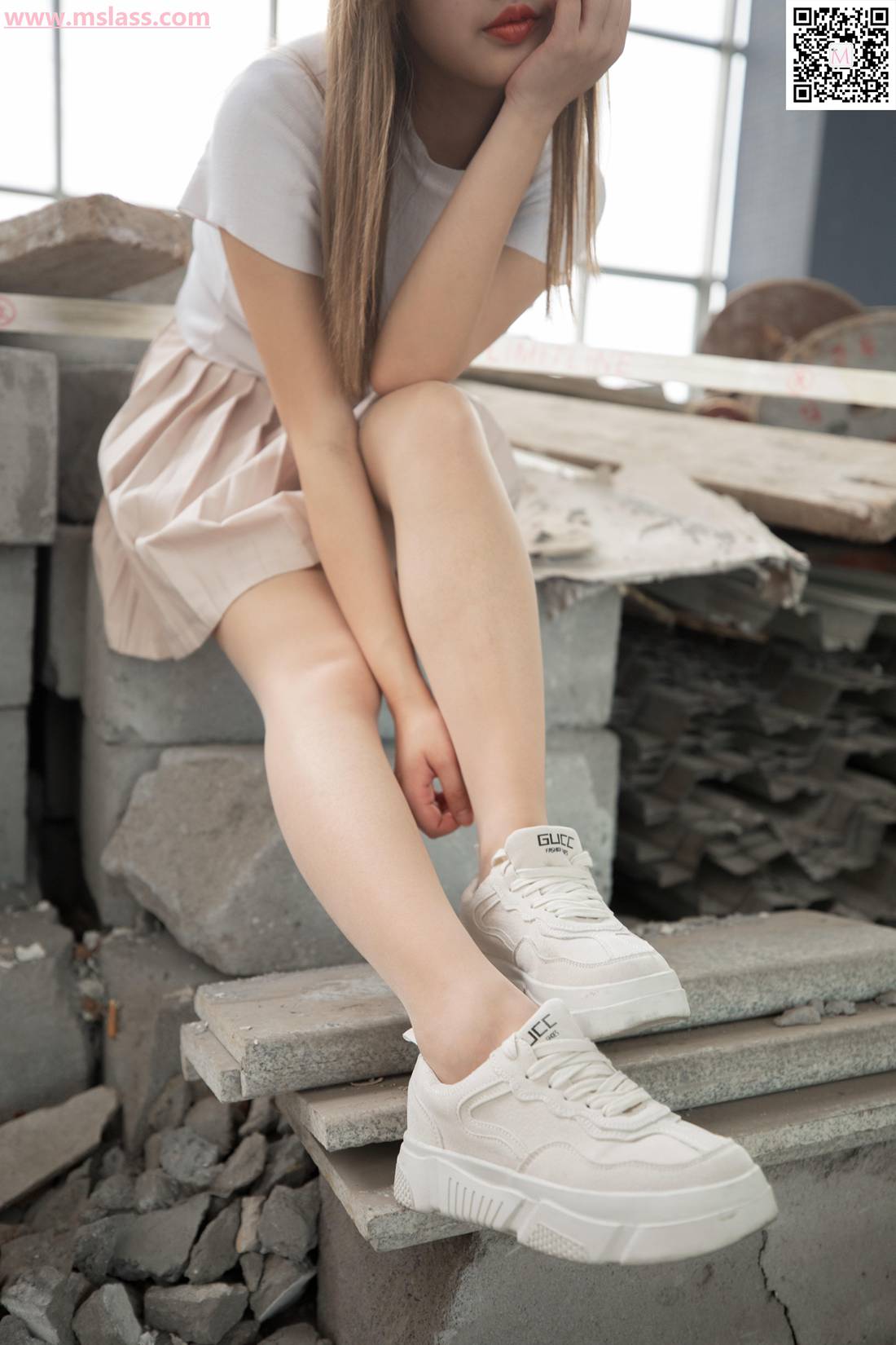 图片[46]-[MSLASS梦丝女神] 2019.08.29 小除夕 废墟的小白鞋 在线浏览 – 速更版-美库