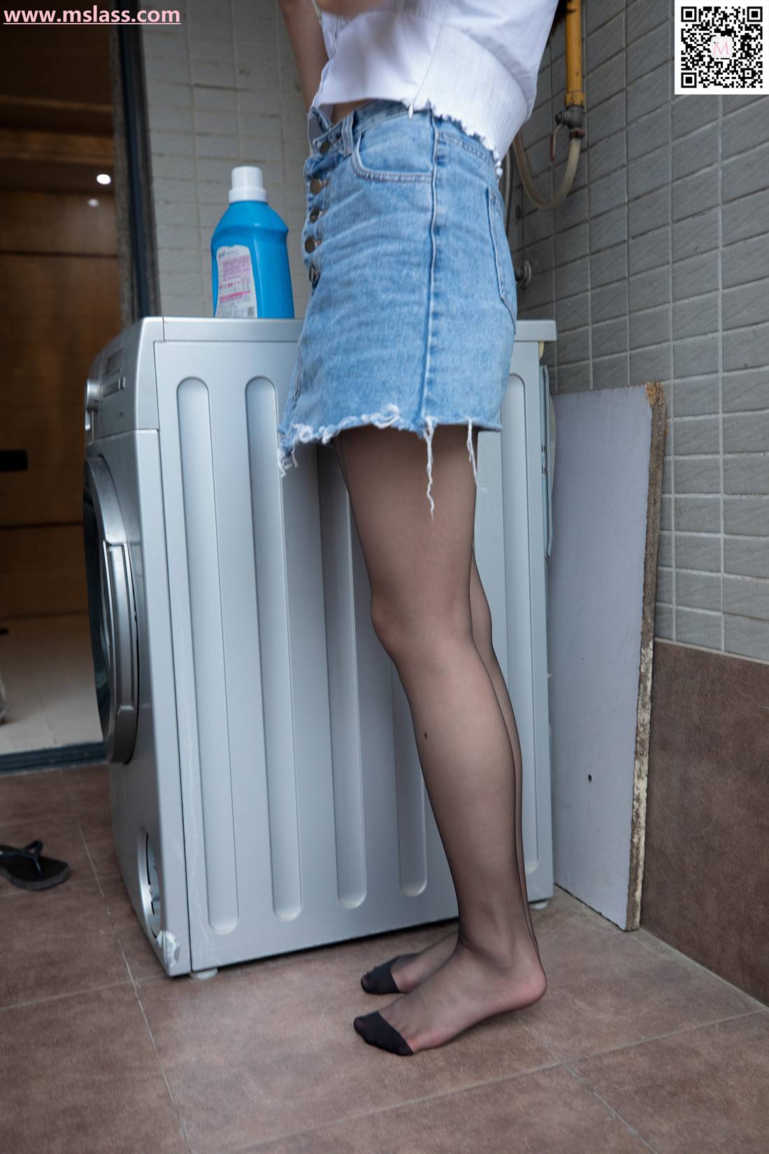 图片[31]-[MSLASS梦丝女神] 2019.08.28 魏婷婷 家里的黑袜 在线浏览 – 速更版-美库