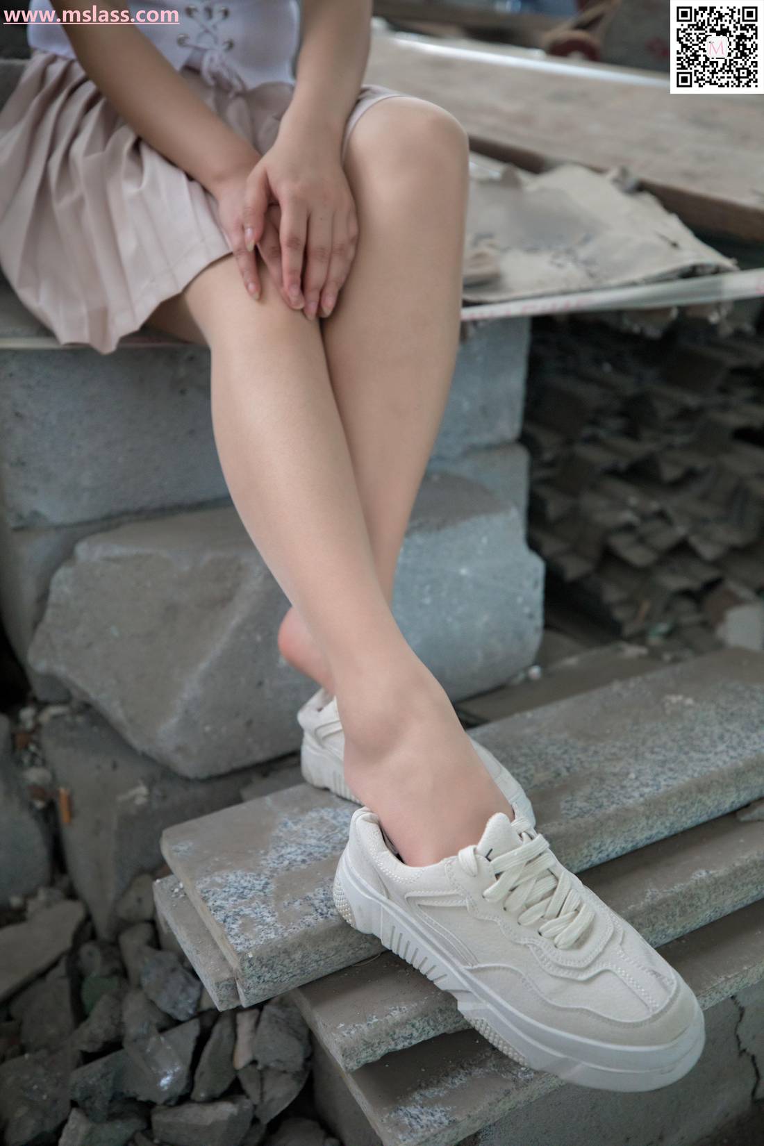 图片[8]-[MSLASS梦丝女神] 2019.08.29 小除夕 废墟的小白鞋 在线浏览 – 速更版-美库