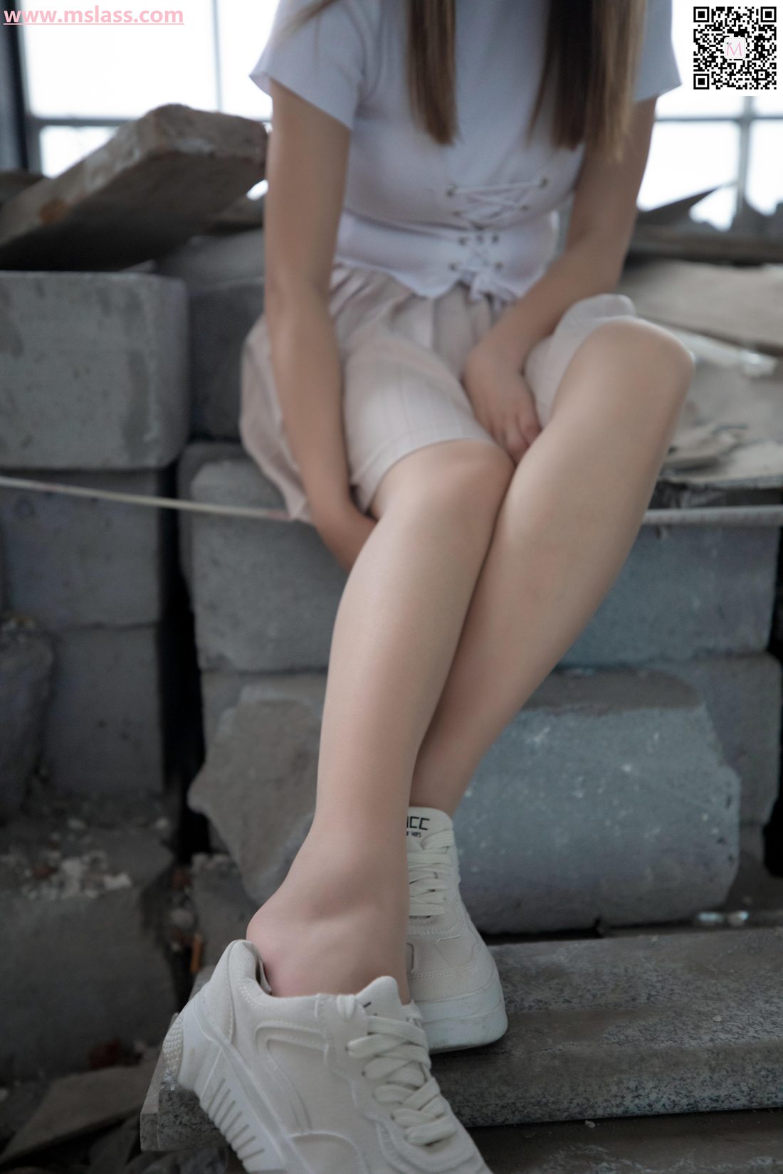 图片[24]-[MSLASS梦丝女神] 2019.08.29 小除夕 废墟的小白鞋 在线浏览 – 速更版-美库