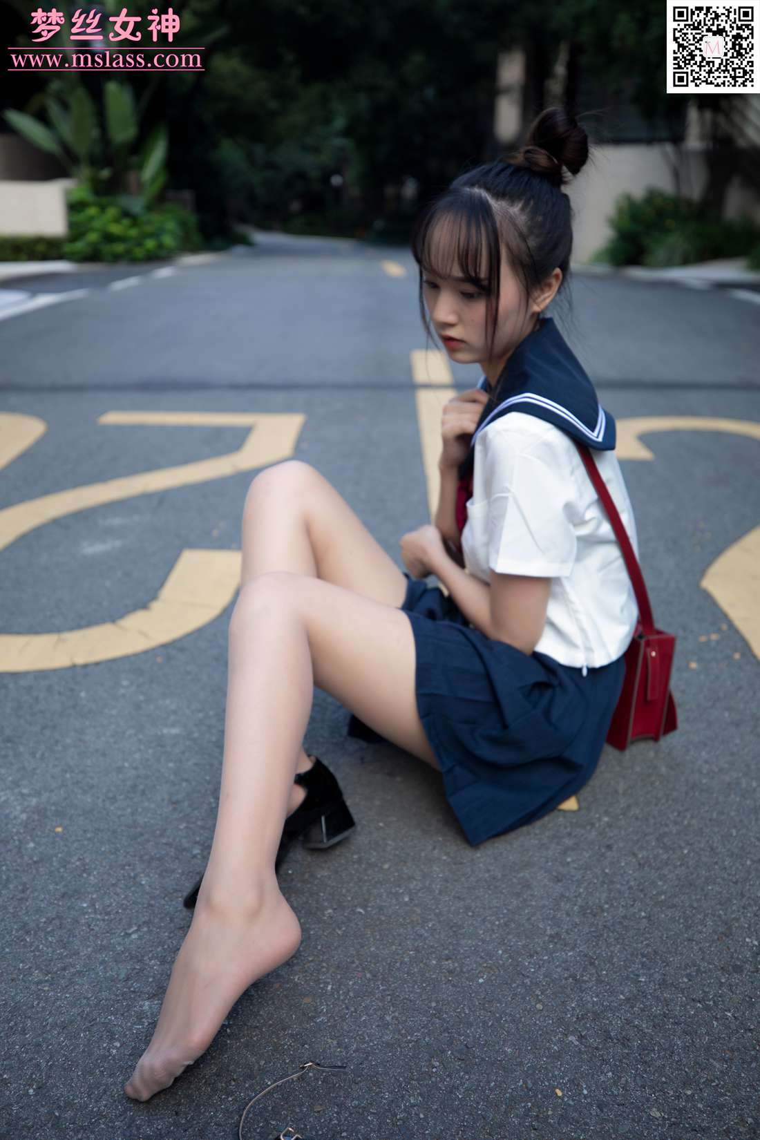 图片[51]-[MSLASS梦丝女神] 2019.09.03 JK小女神 玥玥 在线浏览 – 速更版-美库