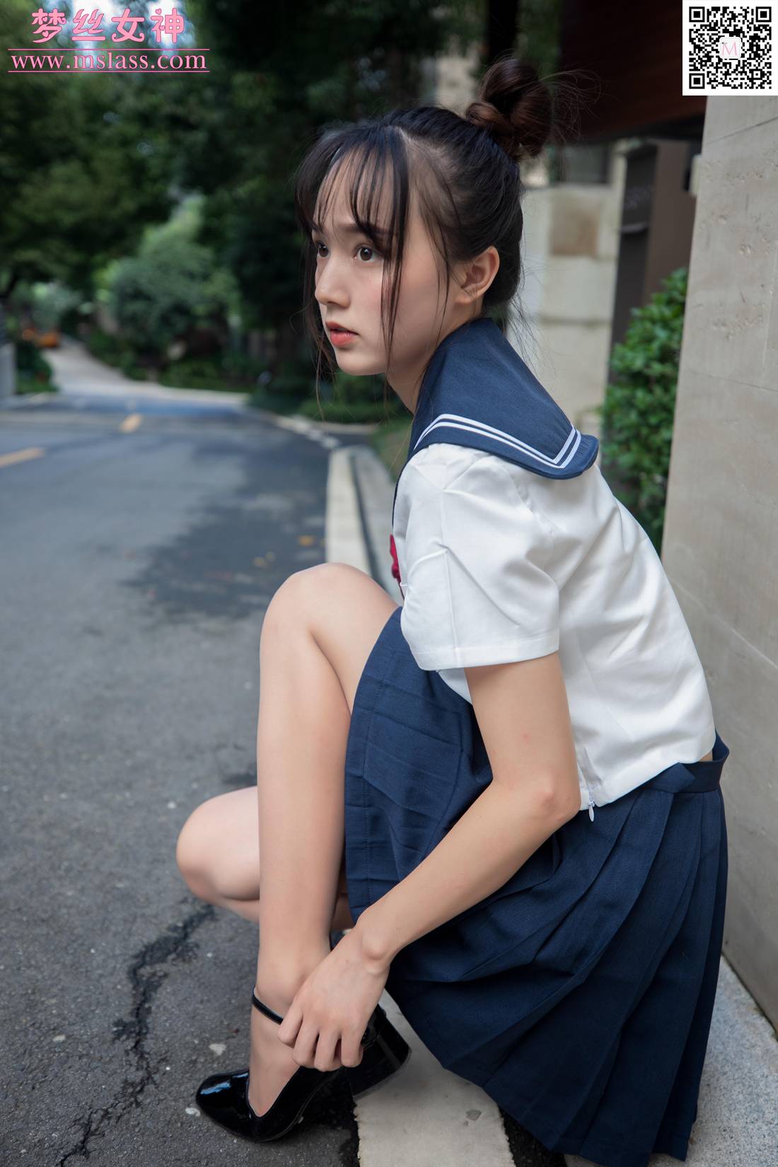 图片[67]-[MSLASS梦丝女神] 2019.09.03 玥玥 JK小女神 在线浏览 – 速更版-美库