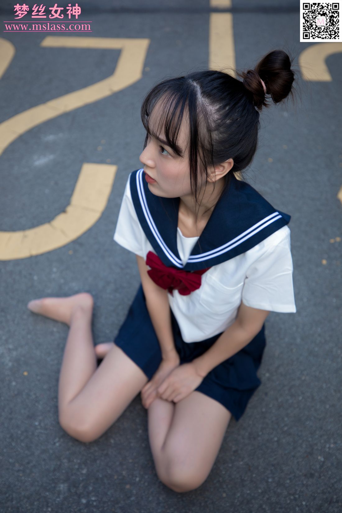 图片[36]-[MSLASS梦丝女神] 2019.09.03 JK小女神 玥玥 在线浏览 – 速更版-美库