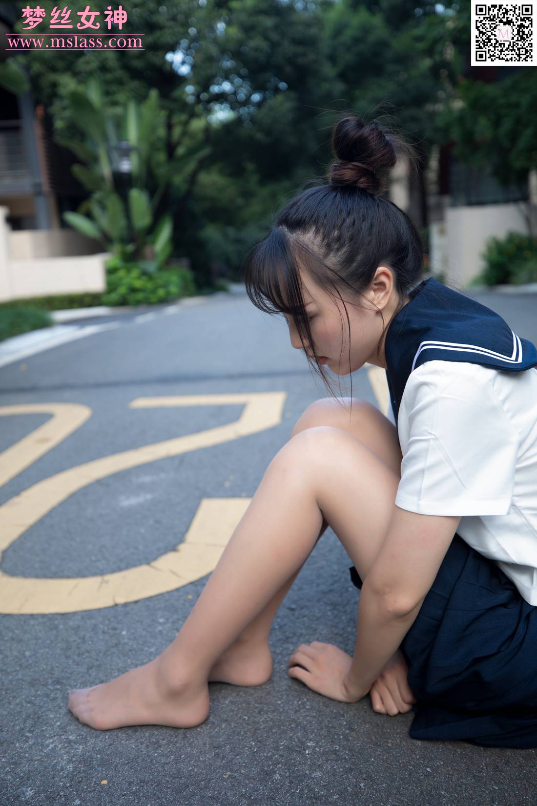 图片[15]-[MSLASS梦丝女神] 2019.09.03 JK小女神 玥玥 在线浏览 – 速更版-美库