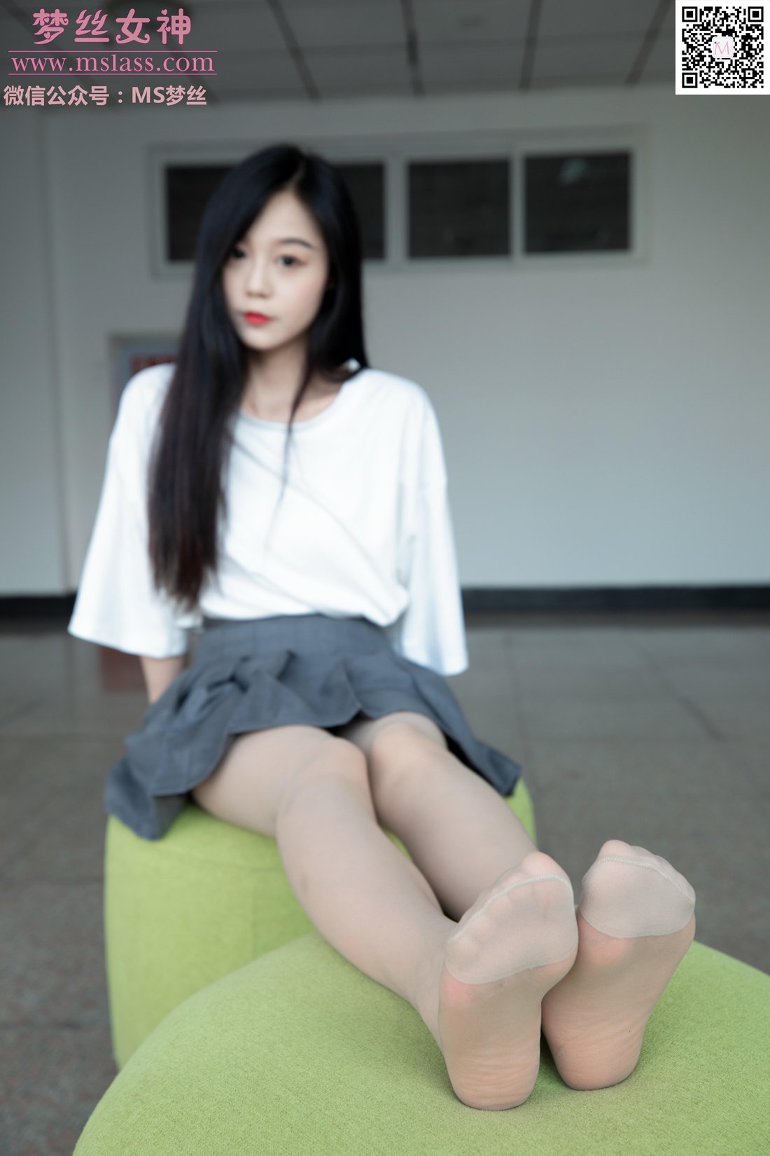 图片[13]-[MSLASS梦丝女神] 2019.09.08 灵灵 学后的她 在线浏览 – 速更版-美库