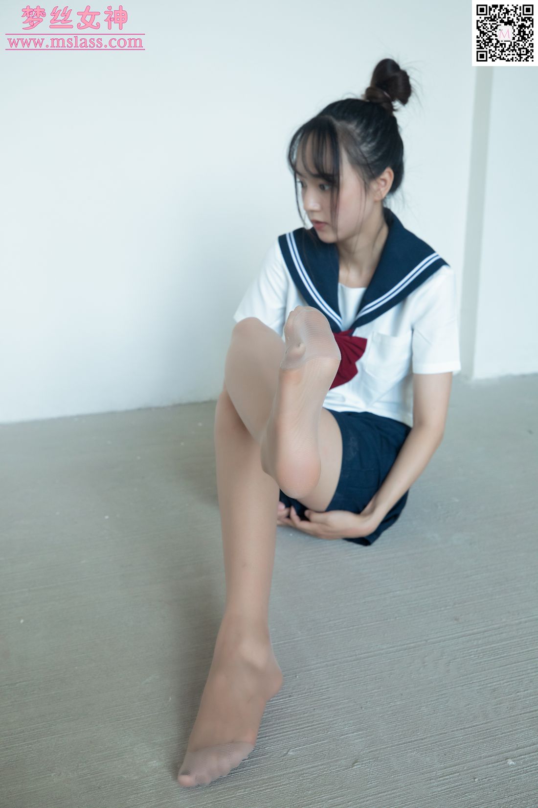 图片[37]-[MSLASS梦丝女神] 2019.09.03 JK小女神 玥玥 在线浏览 – 速更版-美库