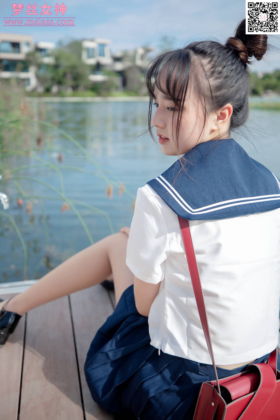 图片[56]-[MSLASS梦丝女神] 2019.09.03 JK小女神 玥玥 在线浏览 – 速更版-美库