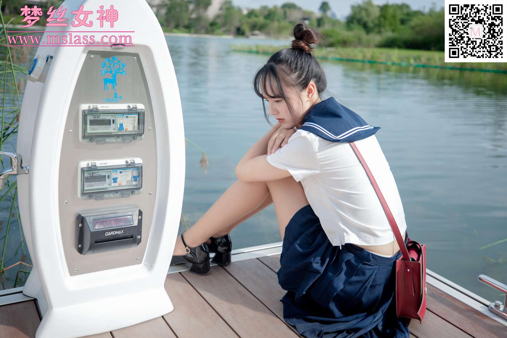 图片[23]-[MSLASS梦丝女神] 2019.09.03 玥玥 JK小女神 在线浏览 – 速更版-美库