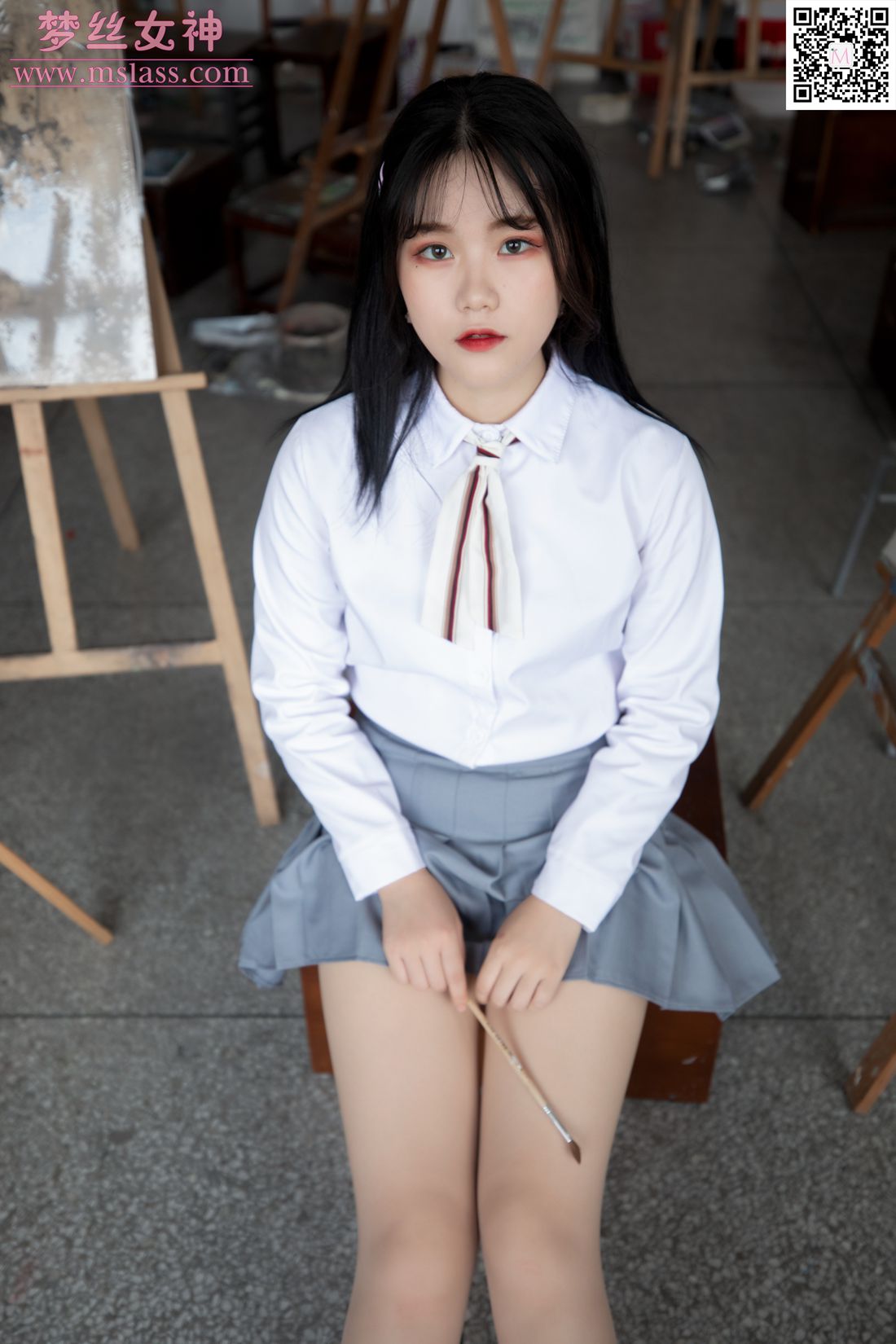 图片[43]-[MSLASS梦丝女神] 2019.09.25 恬恬 画室乖乖女 在线浏览 – 速更版-美库