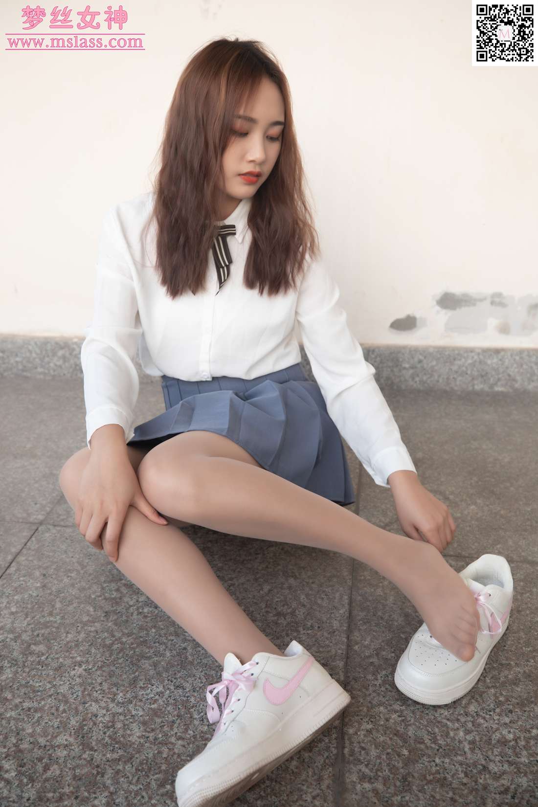 图片[43]-[MSLASS梦丝女神] 2019.10.18 珂珂 粉NIKE女神 在线浏览 – 速更版-美库