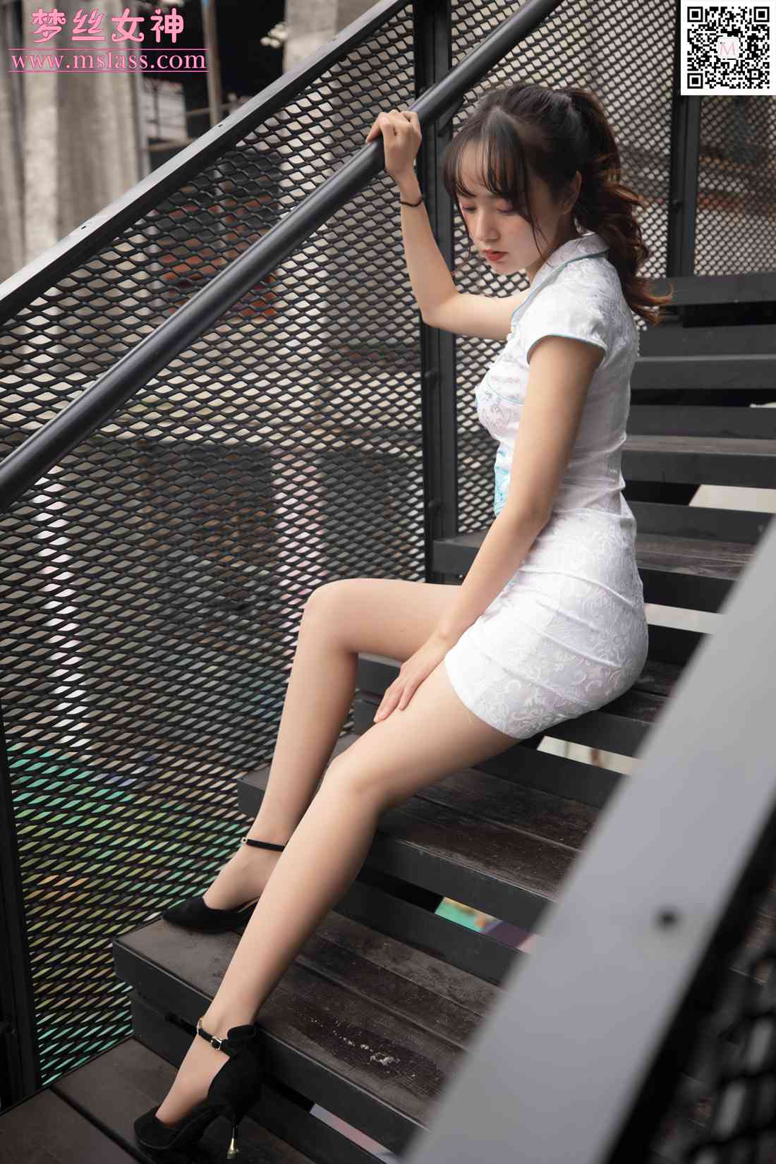 图片[50]-[MSLASS梦丝女神] 2019.10.24 玥玥 工业区的旗袍 在线浏览 – 速更版-美库