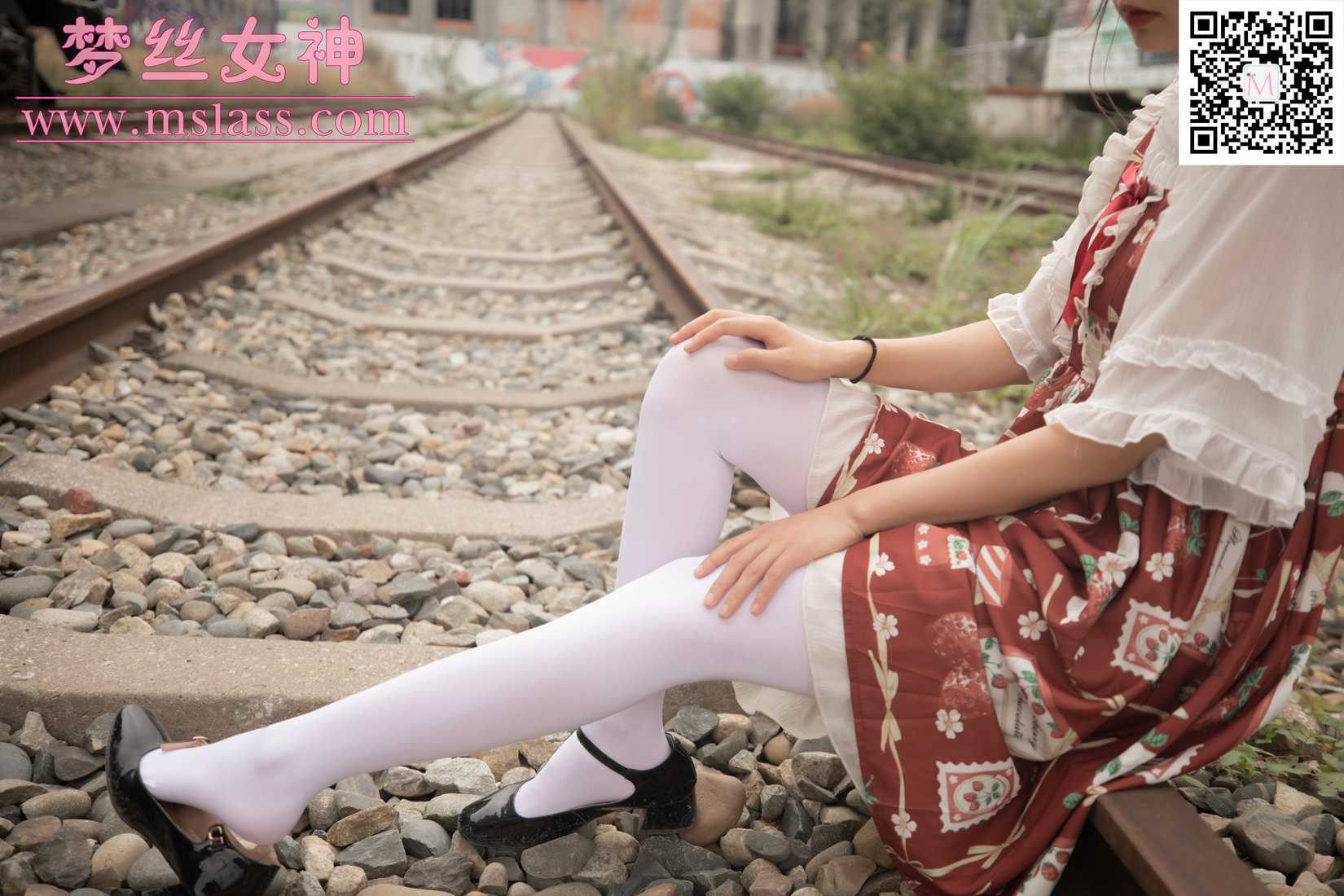 图片[44]-[MSLASS梦丝女神] 2019.10.27 玥玥 白丝洛丽塔 在线浏览 – 速更版-美库