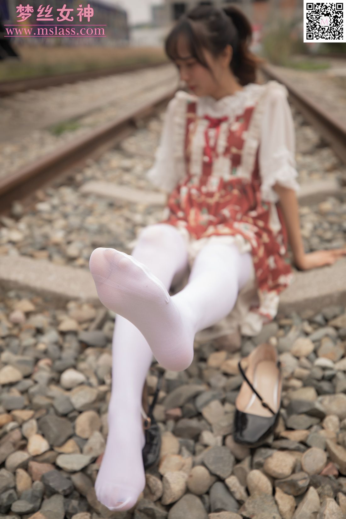 图片[34]-[MSLASS梦丝女神] 2019.10.27 玥玥 白丝洛丽塔 在线浏览 – 速更版-美库