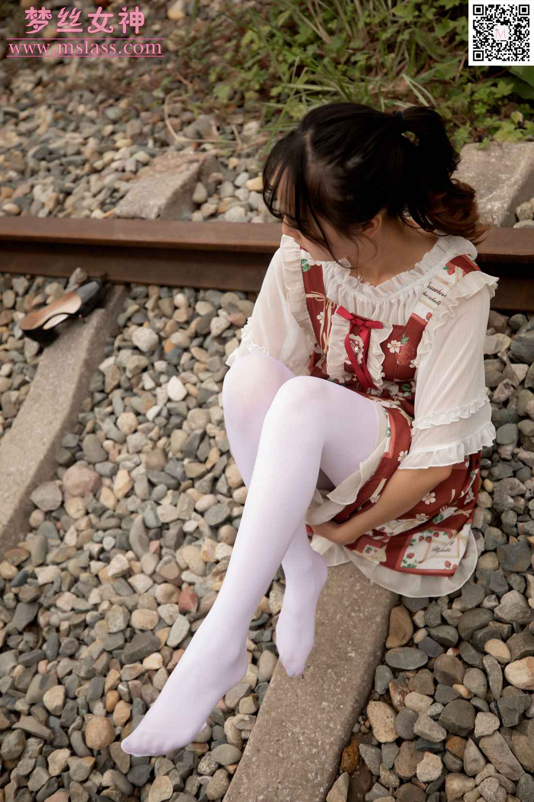 图片[31]-[MSLASS梦丝女神] 2019.10.27 玥玥 白丝洛丽塔 在线浏览 – 速更版-美库