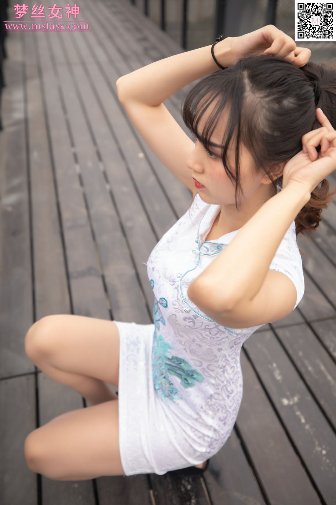 图片[70]-[MSLASS梦丝女神] 2019.10.24 玥玥 工业区的旗袍 在线浏览 – 速更版-美库