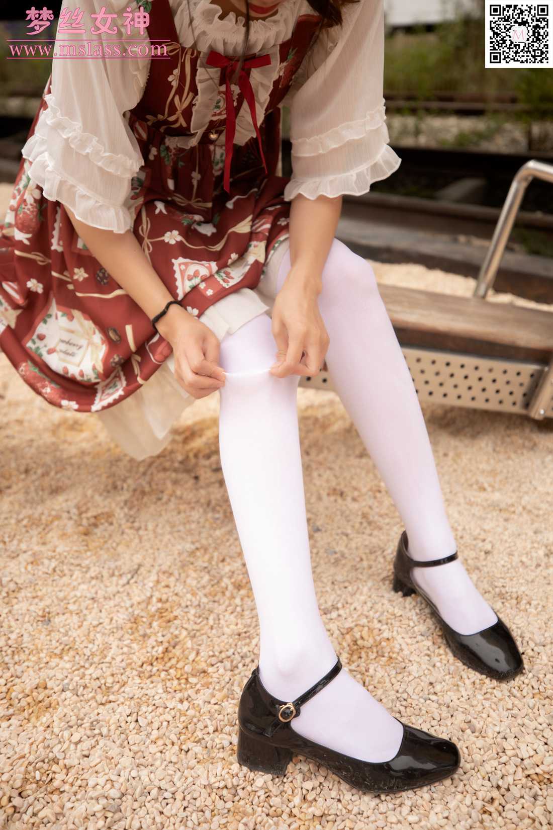 图片[30]-[MSLASS梦丝女神] 2019.10.27 玥玥 白丝洛丽塔 在线浏览 – 速更版-美库