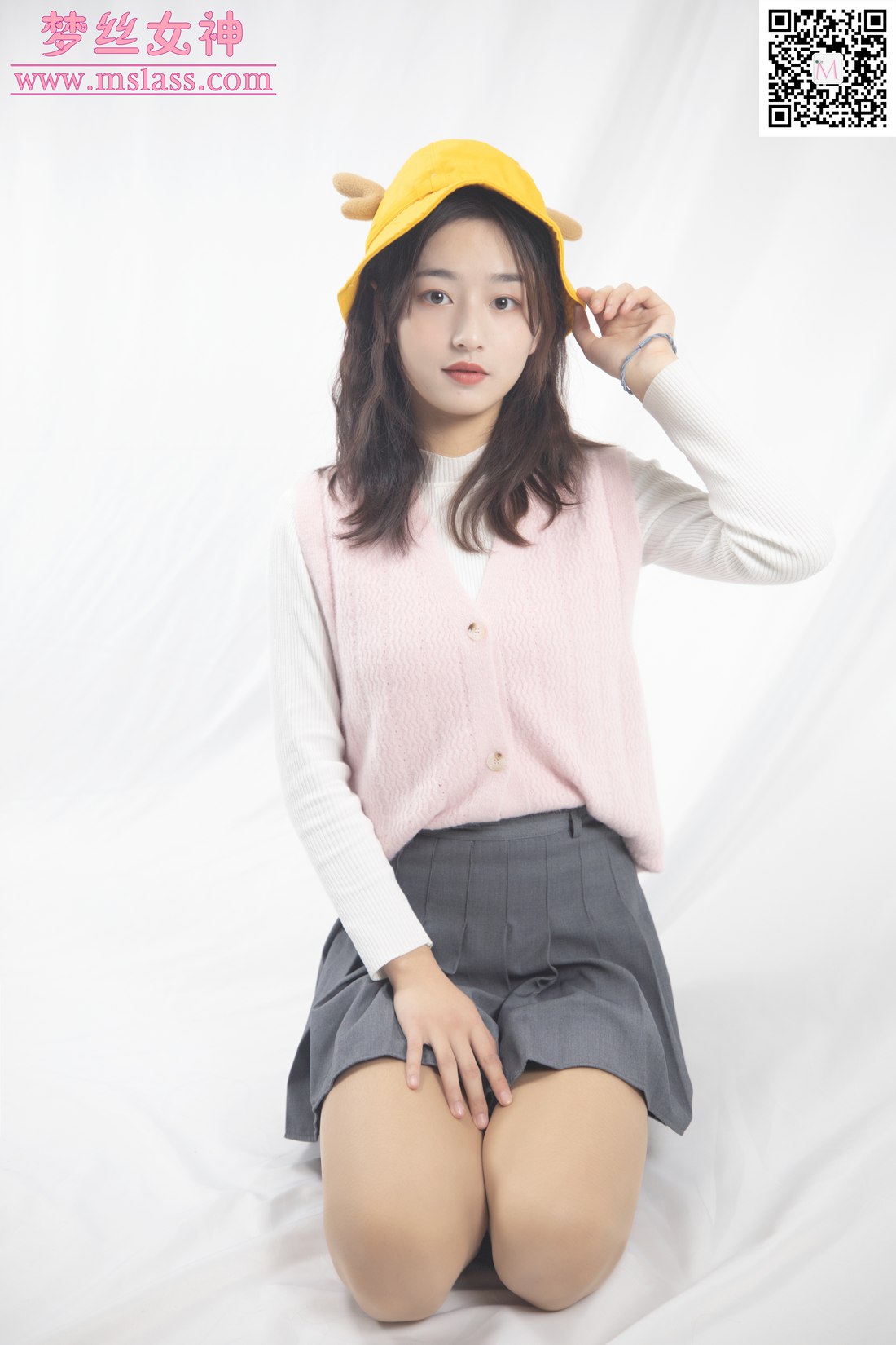 图片[32]-[MSLASS梦丝女神] 2019.12.08 璇璇 9分颜值 小黄鸭帽 在线浏览 – 速更版-美库