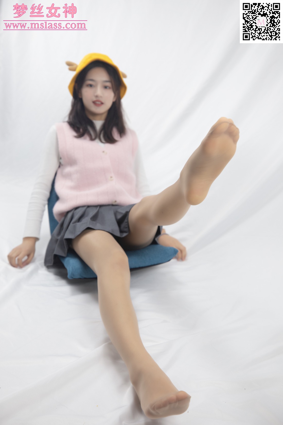 图片[7]-[MSLASS梦丝女神] 2019.12.08 璇璇 9分颜值 小黄鸭帽 在线浏览 – 速更版-美库