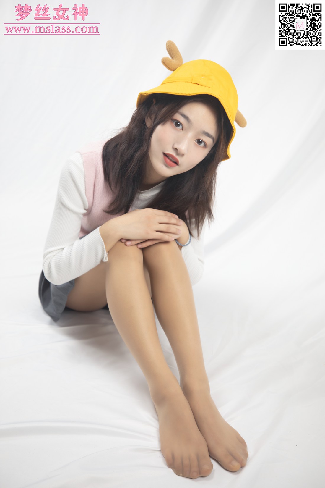 图片[17]-[MSLASS梦丝女神] 2019.12.08 璇璇 9分颜值 小黄鸭帽 在线浏览 – 速更版-美库