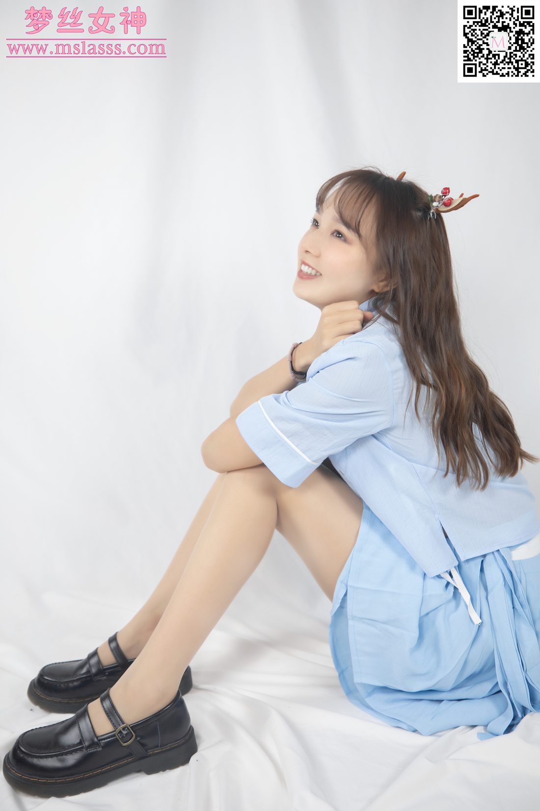 图片[68]-[MSLASS梦丝女神] 2020.01.01 玥玥 蓝色仙女古装 在线浏览 – 速更版-美库