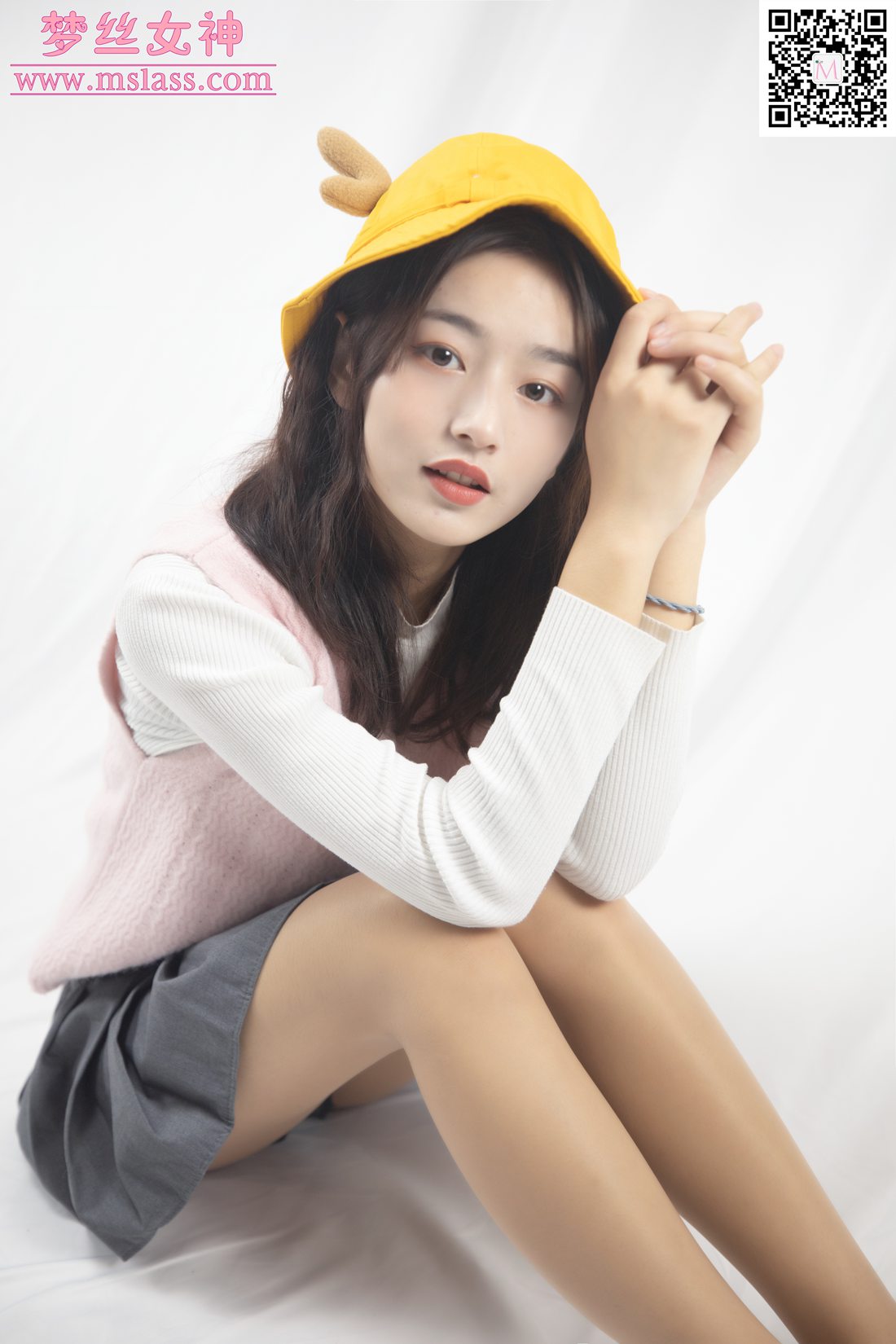 图片[18]-[MSLASS梦丝女神] 2019.12.08 璇璇 9分颜值 小黄鸭帽 在线浏览 – 速更版-美库