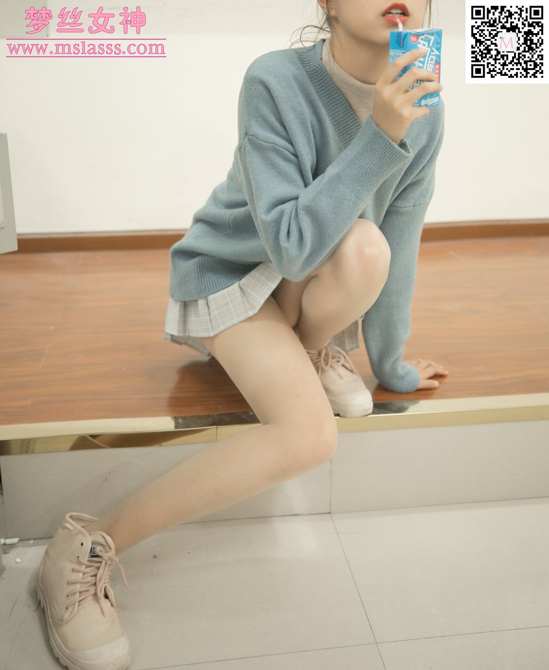 图片[46]-[MSLASS梦丝女神] 2019.12.26 林可儿 学院风 在线浏览 – 速更版-美库