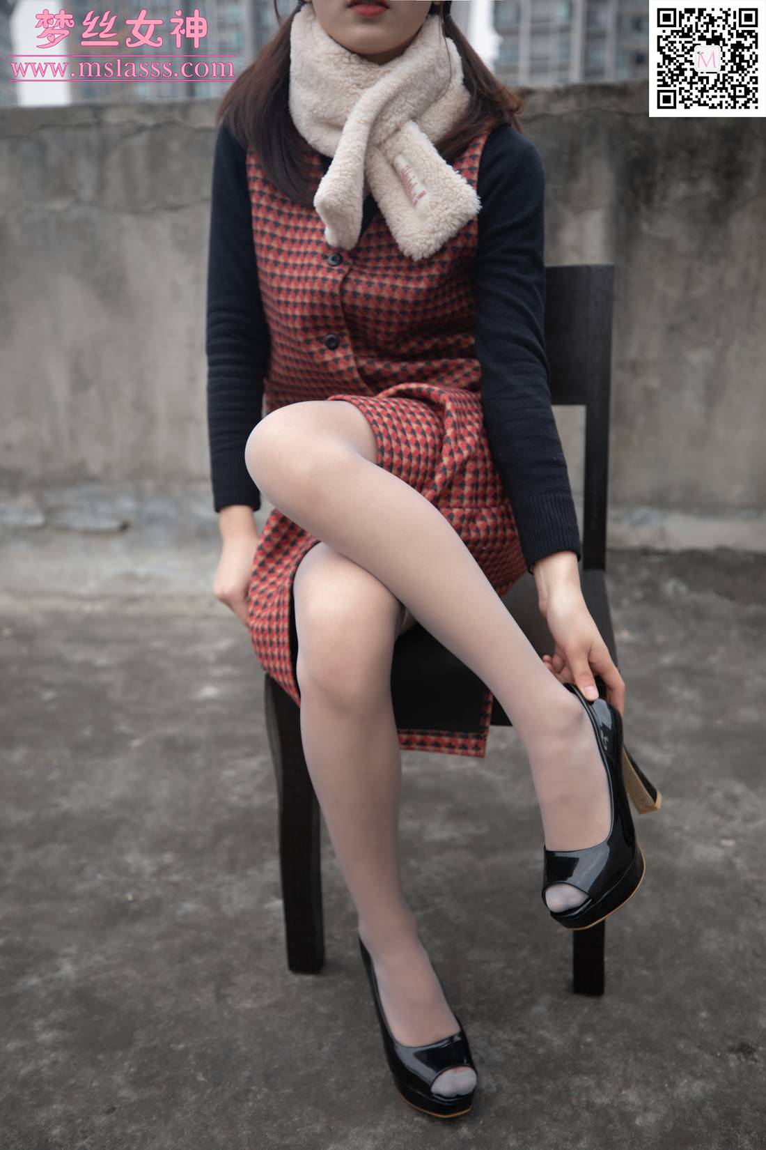 图片[26]-[MSLASS梦丝女神] 2020.01.15 璇璇5 天台少女 在线浏览 – 速更版-美库