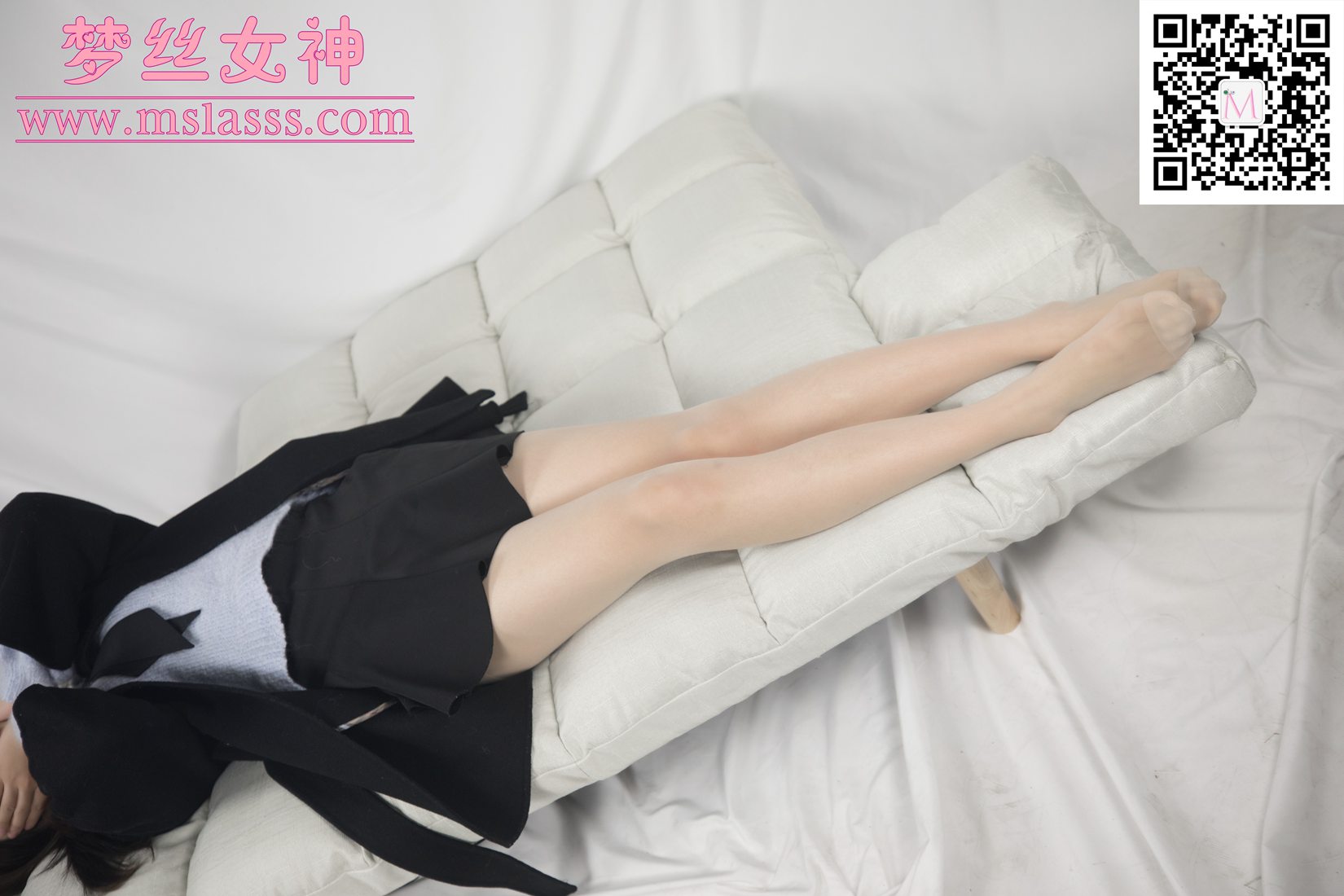 图片[57]-[MSLASS梦丝女神] 2020.01.07 小盐 黑风衣下的美腿 在线浏览 – 速更版-美库