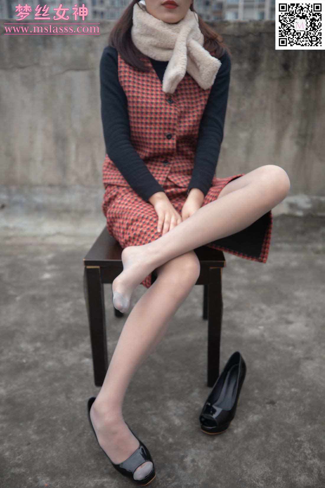 图片[54]-[MSLASS梦丝女神] 2020.01.15 璇璇5 天台少女 在线浏览 – 速更版-美库