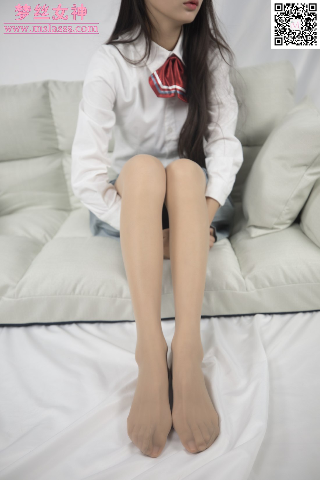 图片[7]-[MSLASS梦丝女神] 2020.01.21 小迟 小JK的大长腿 在线浏览 – 速更版-美库