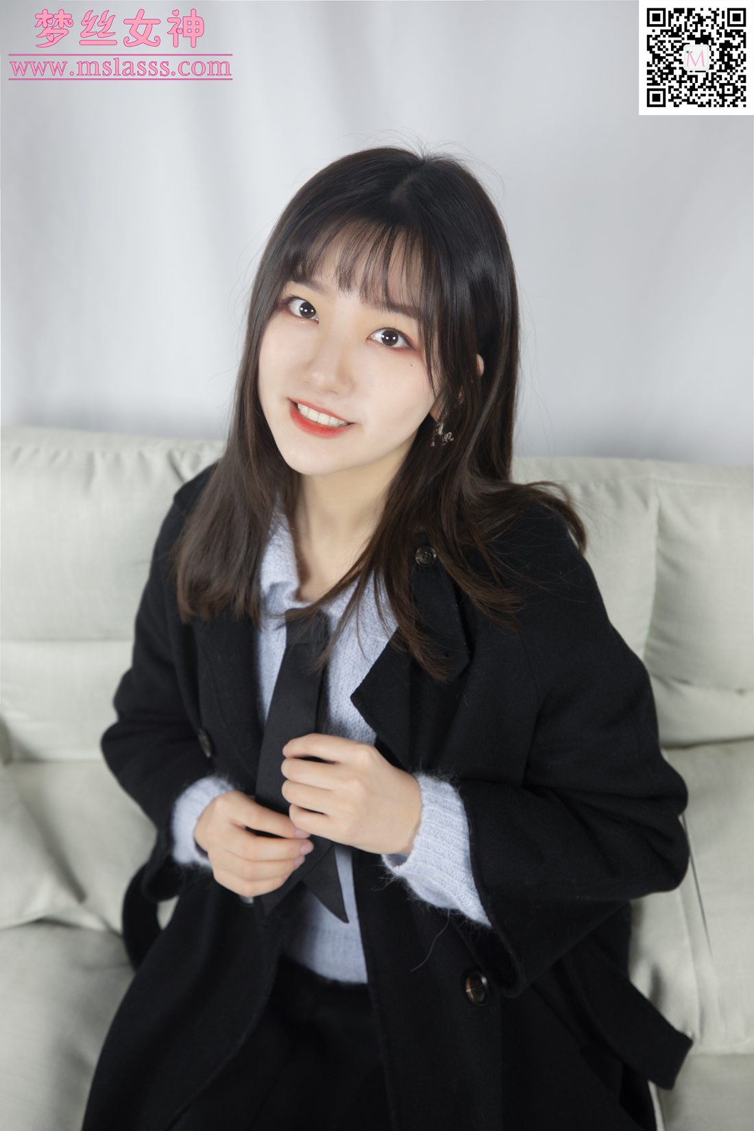 图片[7]-[MSLASS梦丝女神] 2020.01.07 小盐 黑风衣下的美腿 在线浏览 – 速更版-美库