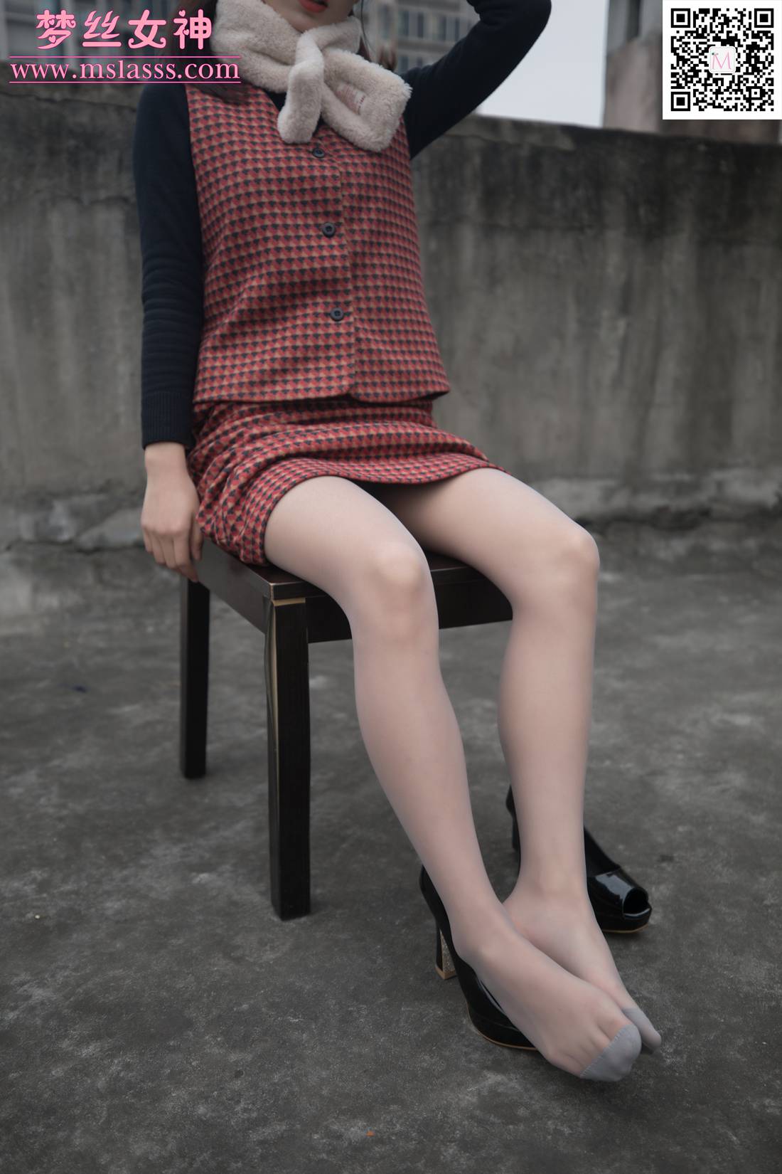 图片[24]-[MSLASS梦丝女神] 2020.01.15 璇璇5 天台少女 在线浏览 – 速更版-美库