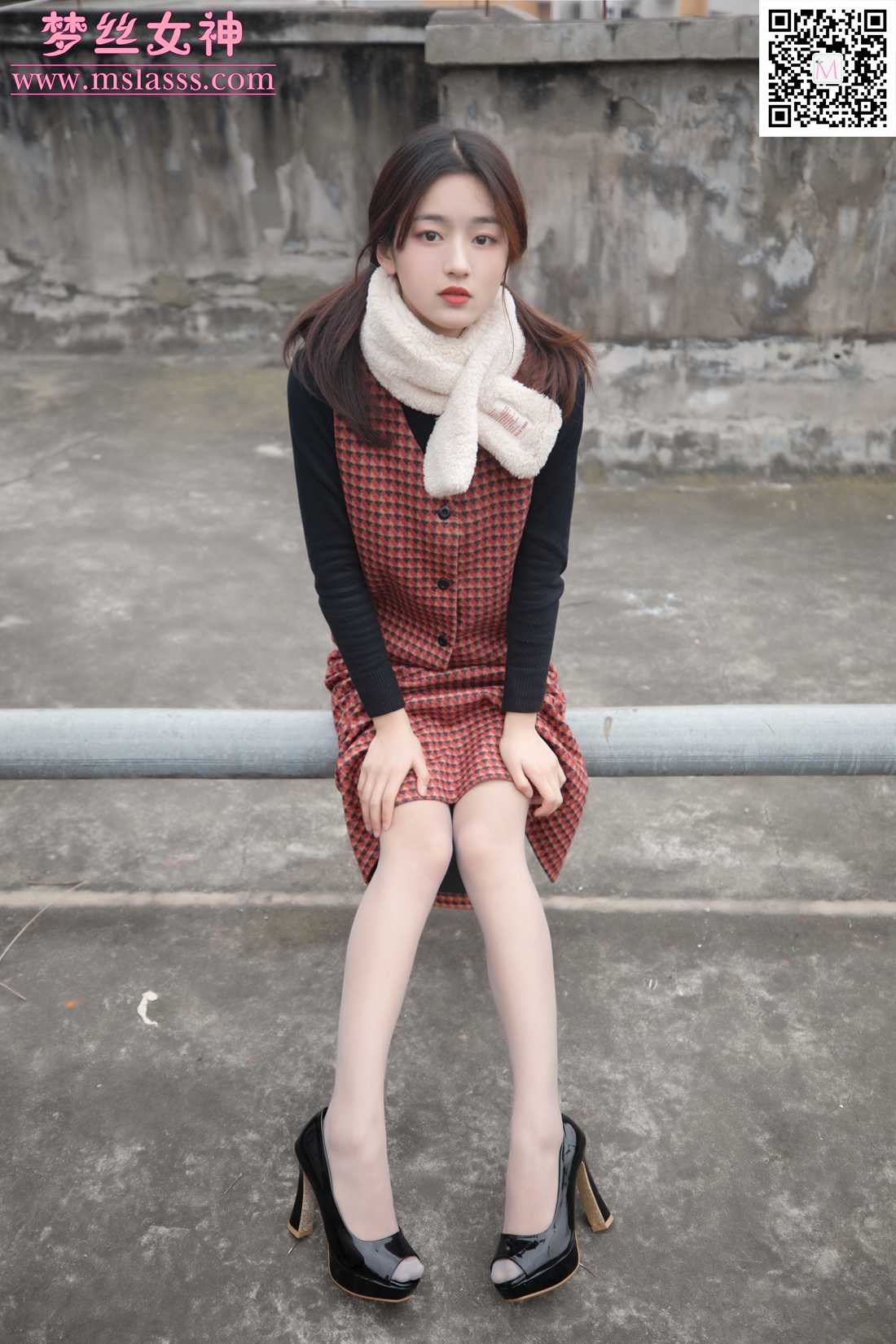 图片[27]-[MSLASS梦丝女神] 2020.01.15 璇璇5 天台少女 在线浏览 – 速更版-美库