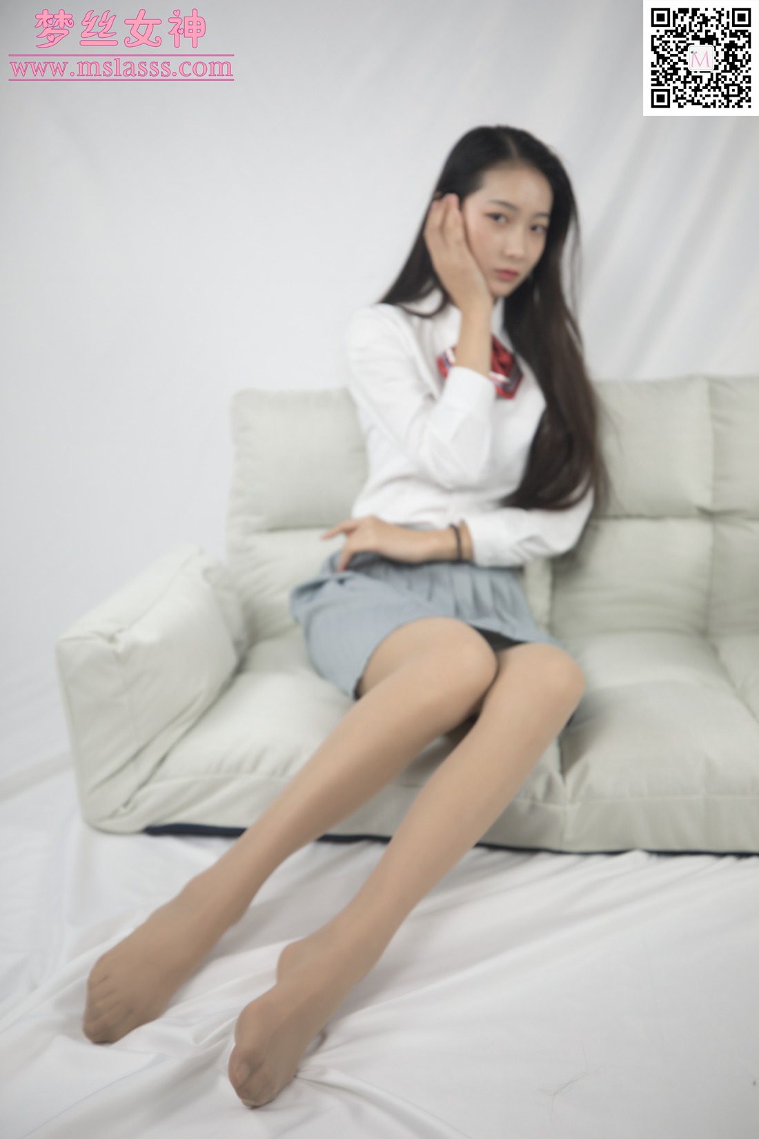 图片[52]-[MSLASS梦丝女神] 2020.01.21 小迟 小JK的大长腿 在线浏览 – 速更版-美库