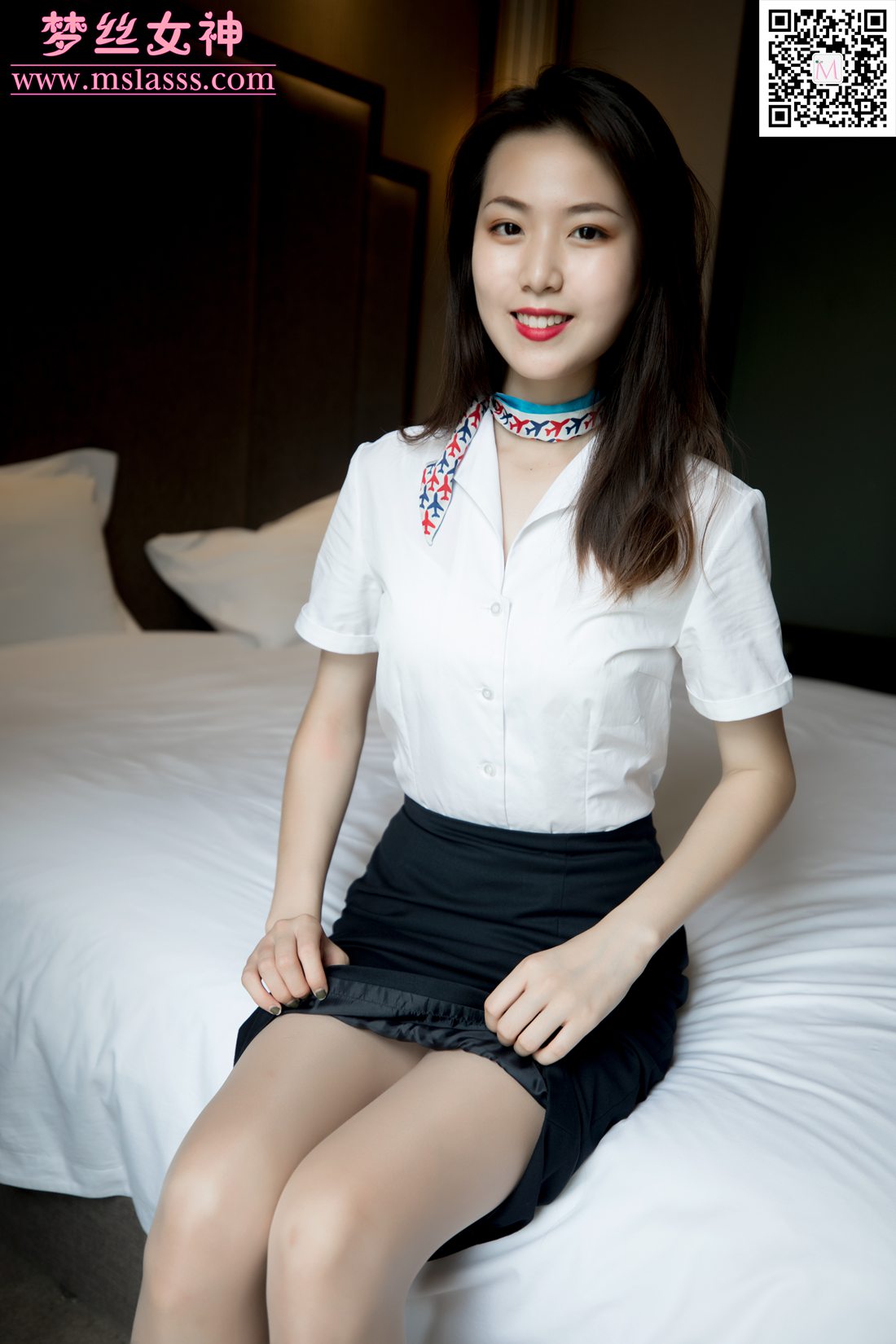 图片[32]-[MSLASS梦丝女神] 2020.02.26 芷蕾 航空校花 在线浏览 – 速更版-美库