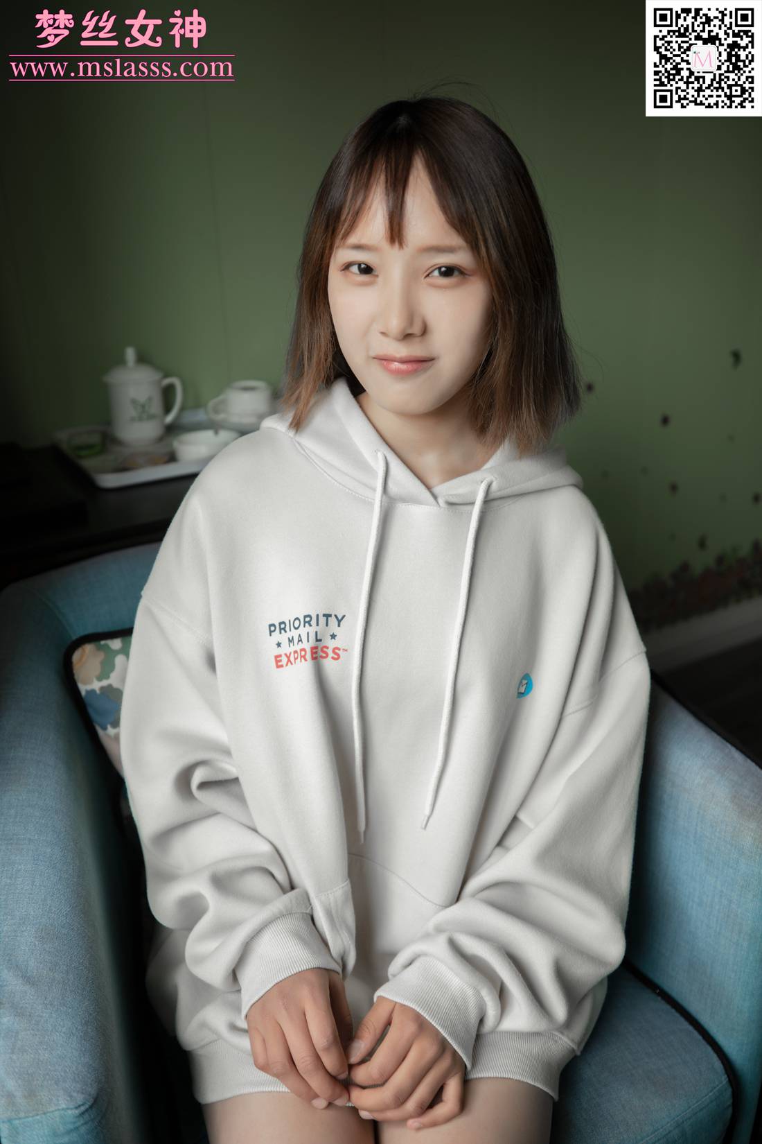 图片[6]-[MSLASS梦丝女神] 2020.03.12 梦洁 初恋短发妹 在线浏览 – 速更版-美库