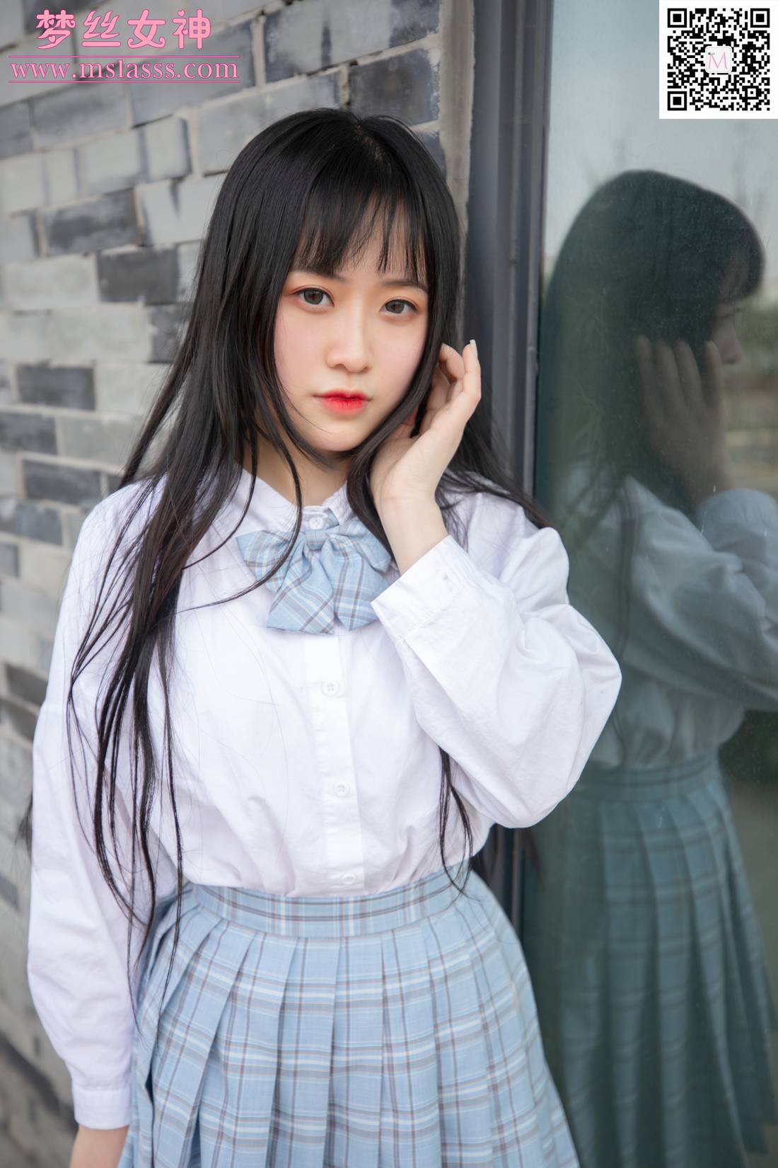 图片[7]-[MSLASS梦丝女神] 2020.03.22 仟仟 JK小女神 在线浏览 – 速更版-美库