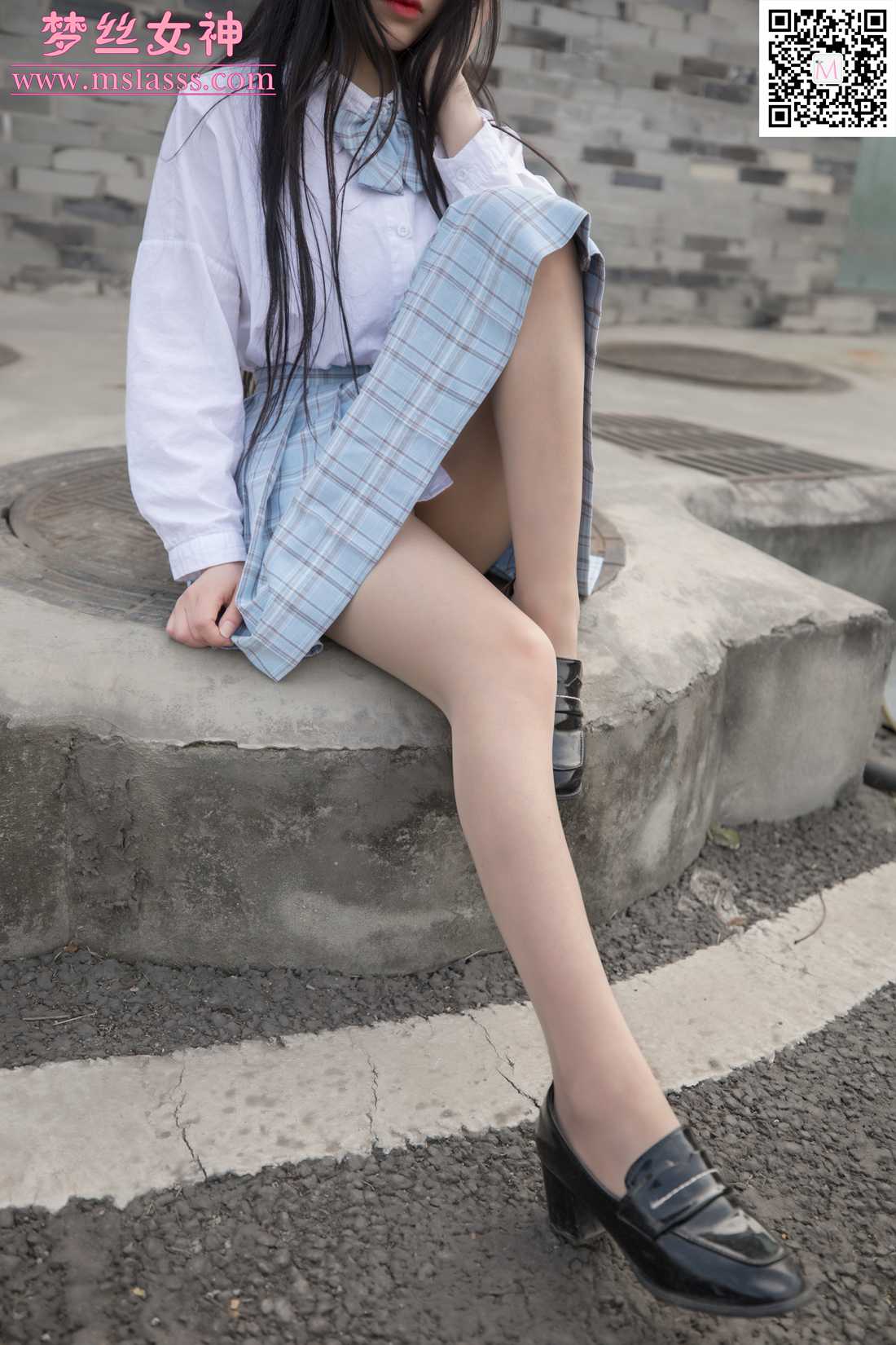 图片[4]-[MSLASS梦丝女神] 2020.03.22 仟仟 JK小女神 在线浏览 – 速更版-美库