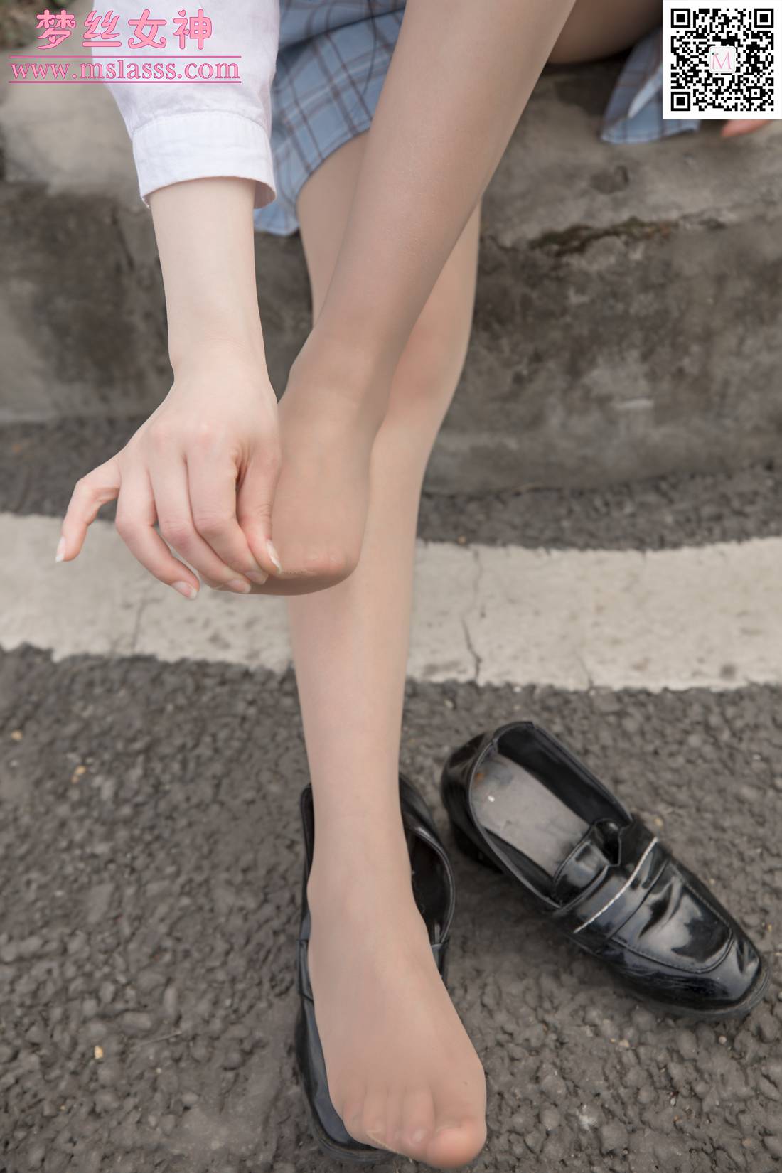 图片[46]-[MSLASS梦丝女神] 2020.03.22 仟仟 JK小女神 在线浏览 – 速更版-美库