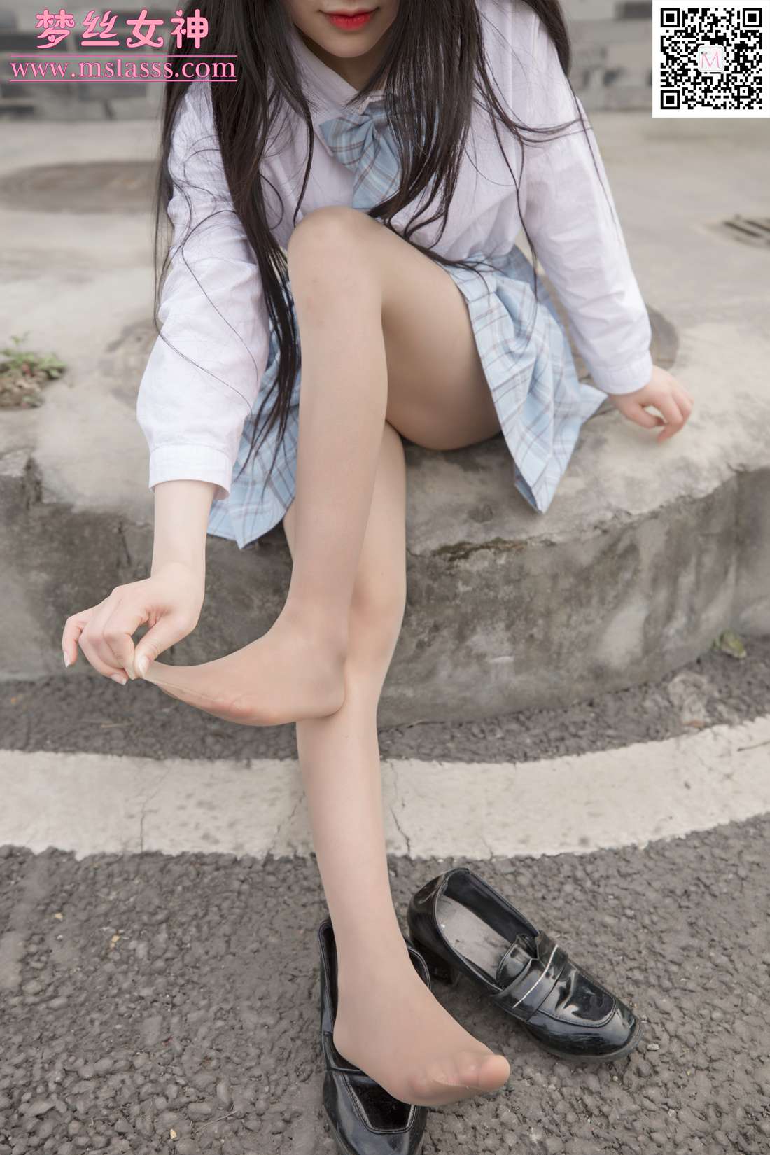 图片[32]-[MSLASS梦丝女神] 2020.03.22 仟仟 JK小女神 在线浏览 – 速更版-美库